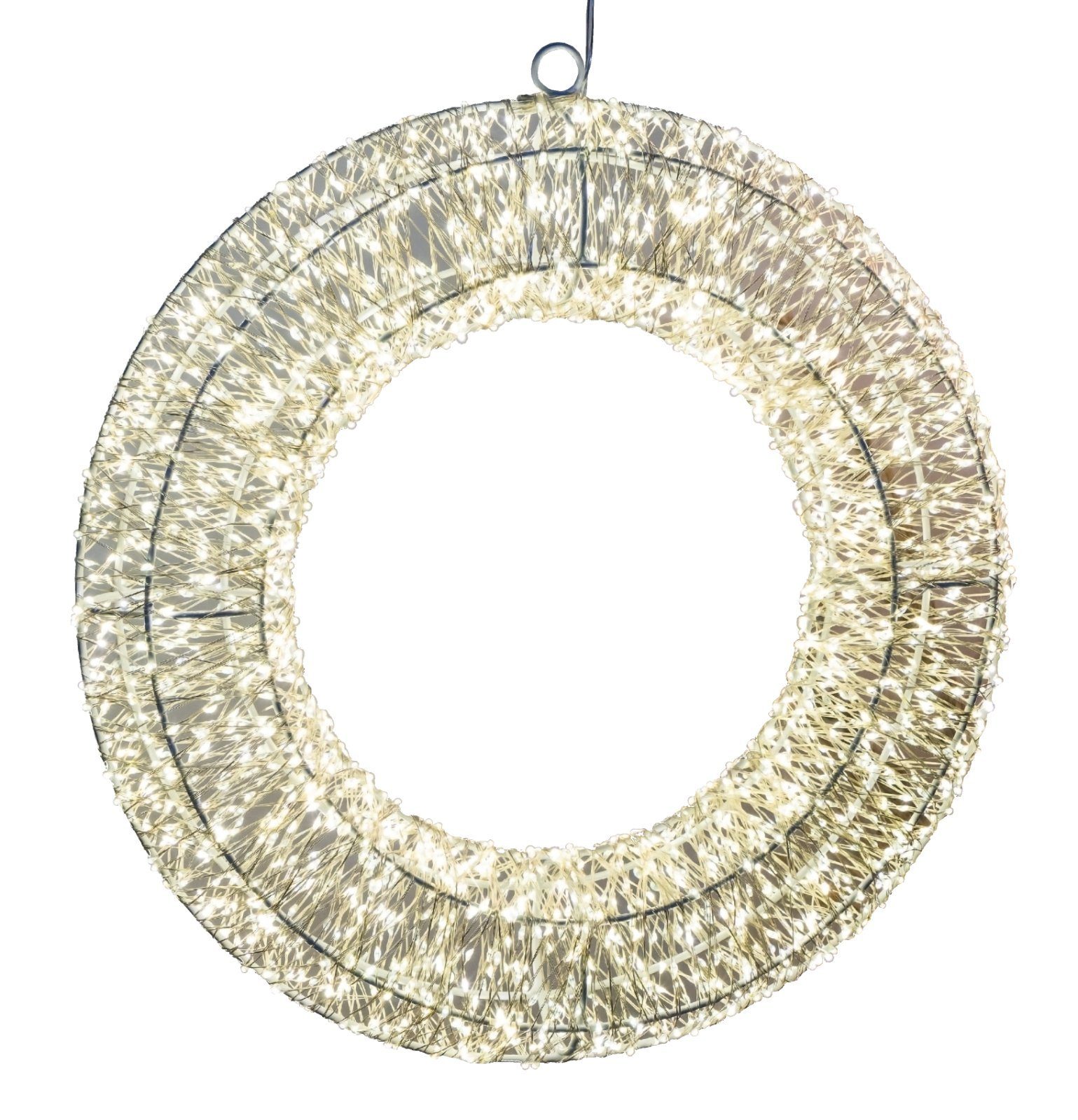 Meinposten Dekokranz LED Weihnachtskranz Türkranz Weihnachtsdeko