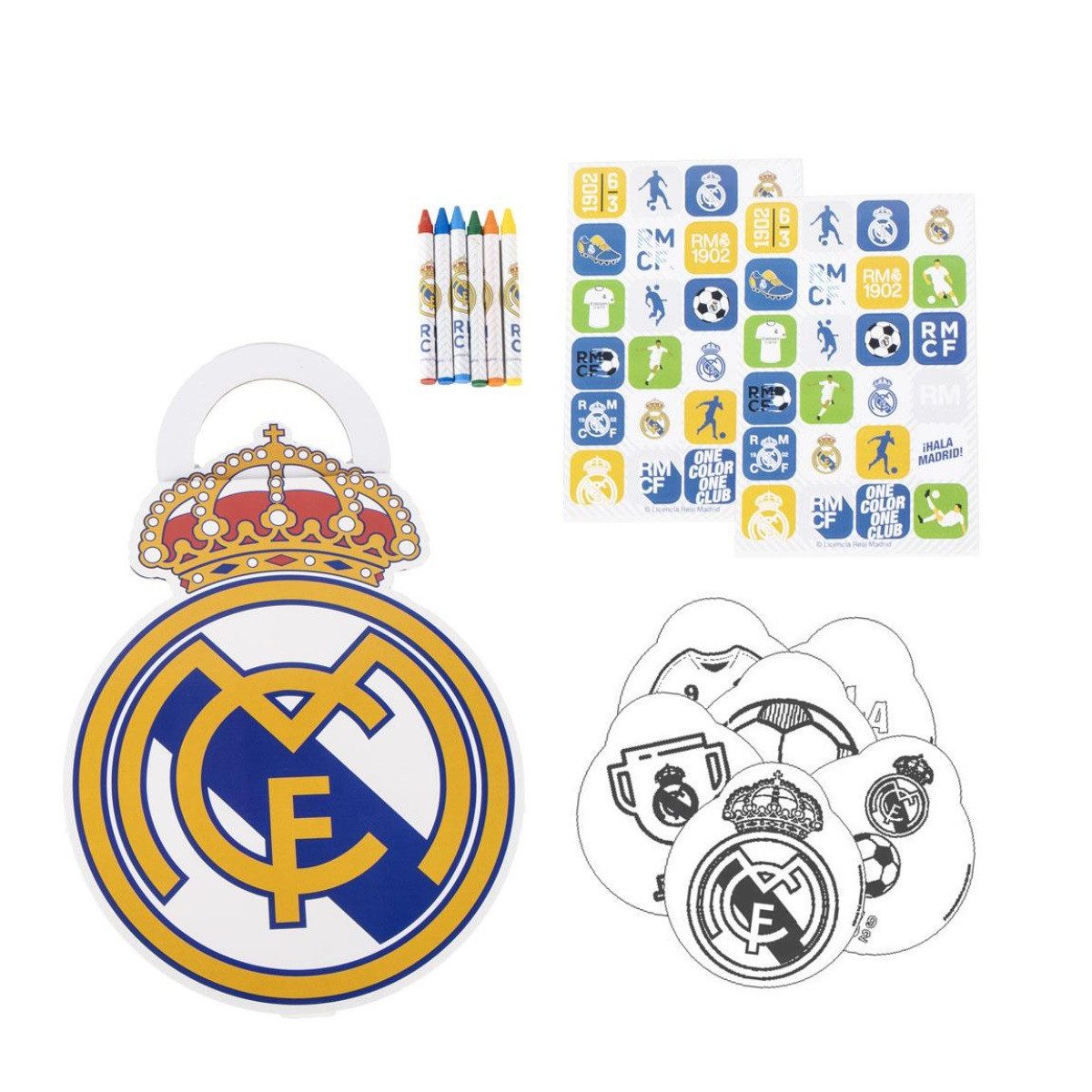 Cerda Malvorlage Super Activity Album Real Madrid Beschäftigungsbuch (10-St)
