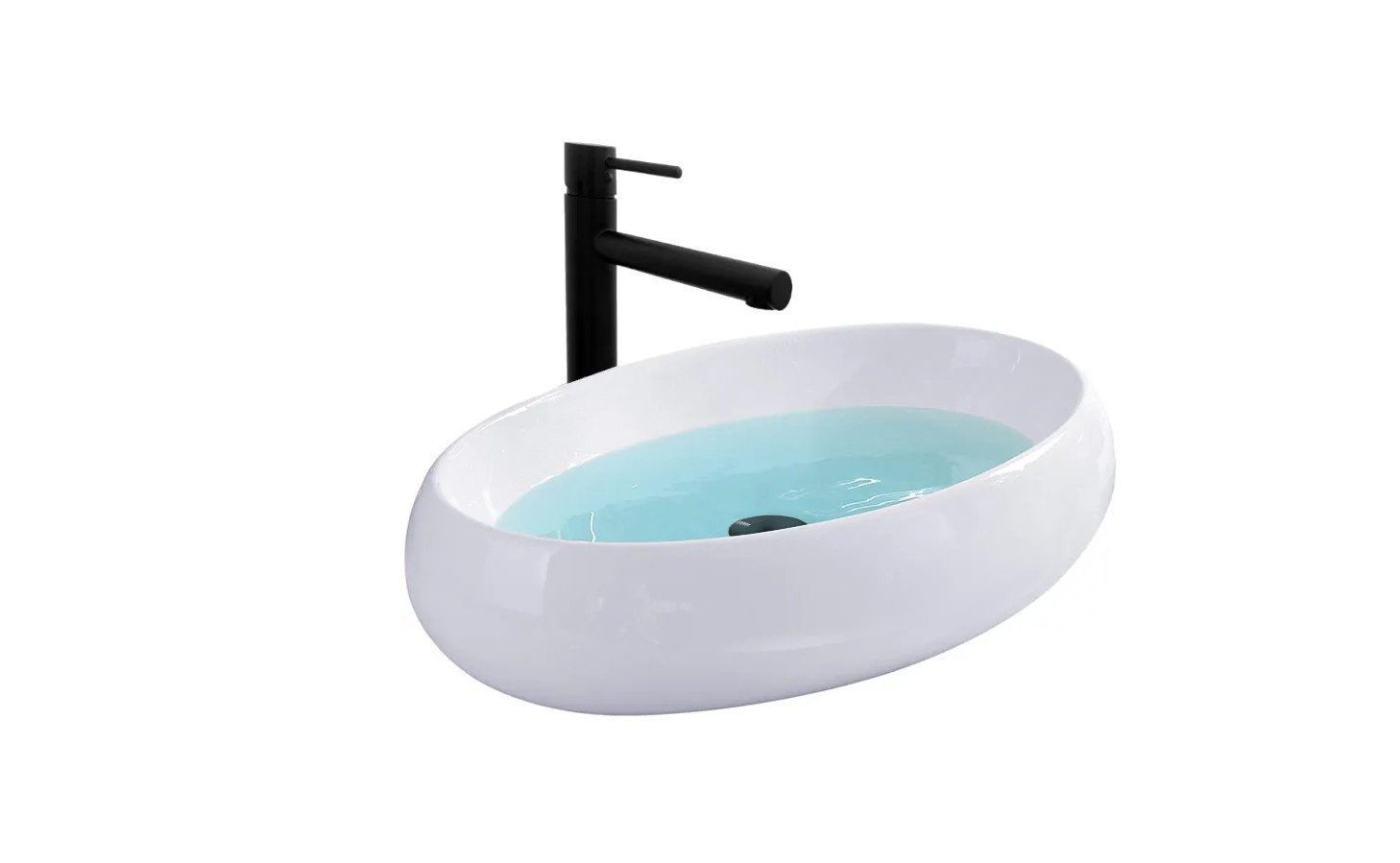 GTM Design Aufsatzwaschbecken MARGOT Glanz Modern günstig online kaufen