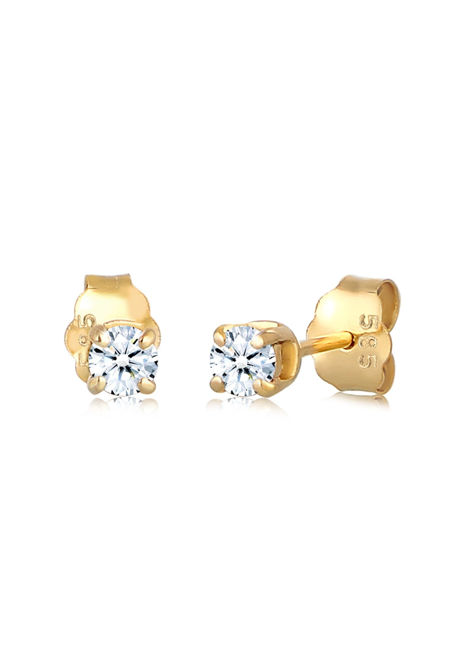 Elli DIAMONDS Paar Ohrstecker Klassisch Solitär günstig online kaufen