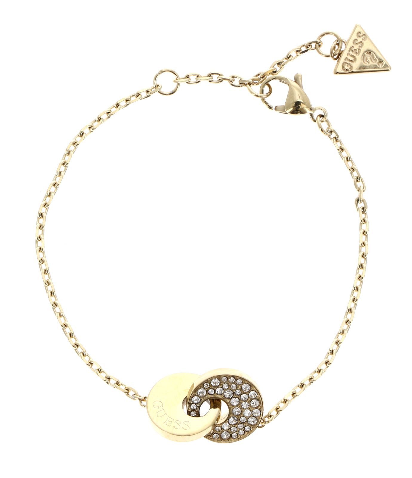 Guess Gliederarmband Two Links Pave Bracelet günstig online kaufen