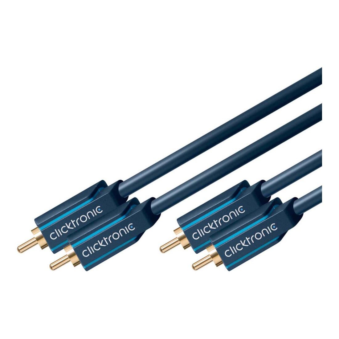 Clicktronic Clicktronic Stereo-Audiokabel 5m 70381 Erdkabel
