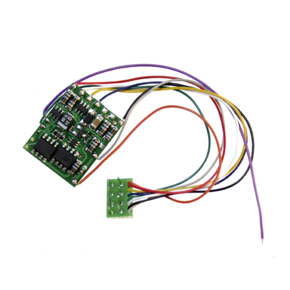 TAMS Elektronik Modelleisenbahn-Fahrregler TAMS Elektronik 41-04482-01-C LD-G-42.2 Lokdecoder mit Kabel, mit Stec