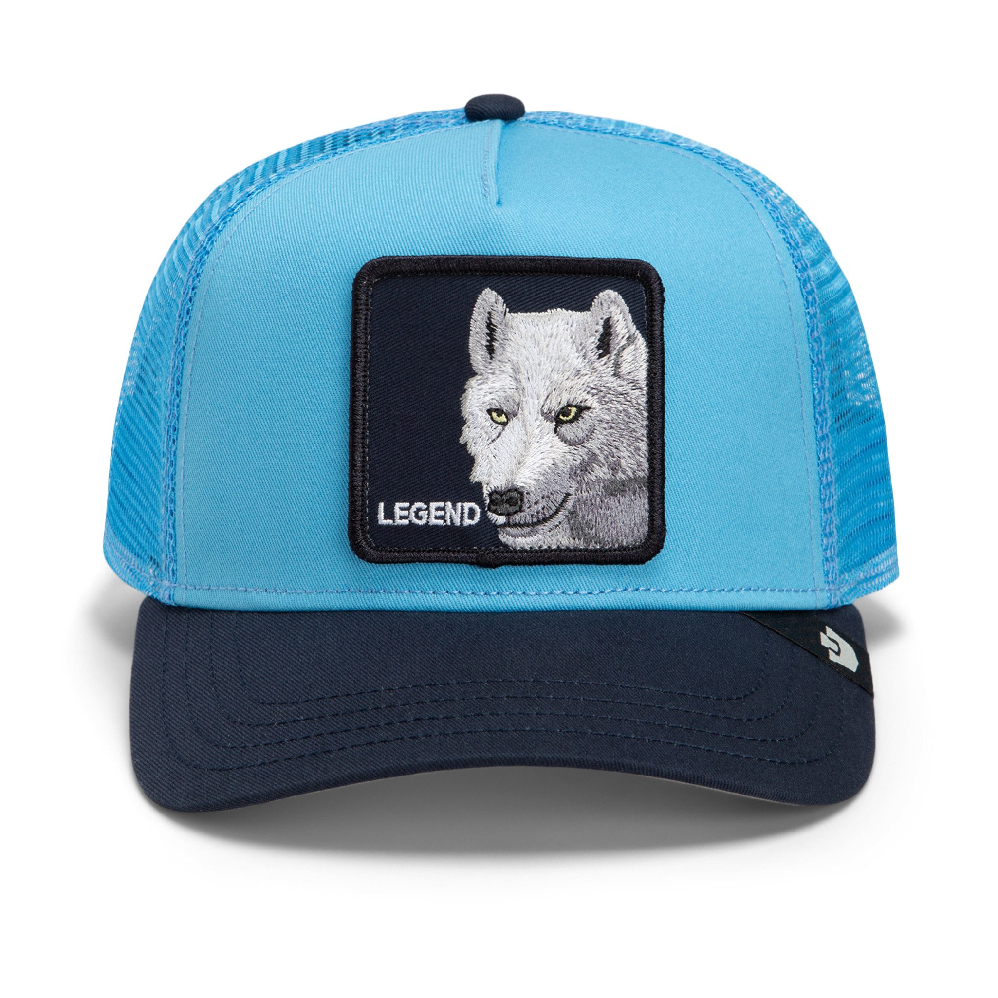 GOORIN Bros. Trucker Cap Goorin Bros. OG Trucker Cap Core Mesh Legend Wolf Sky (Basecap, Basecap, Meshcap, Trucker Kappe)