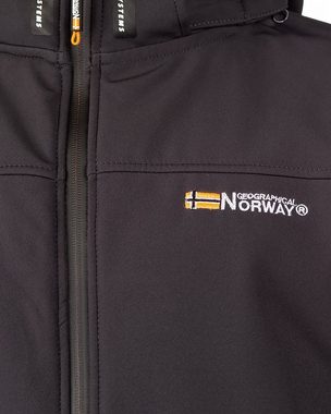 Geographical Norway Softshelljacke Casual Outdoor Jacke batakeaway Men (1-St) mit Kapuze