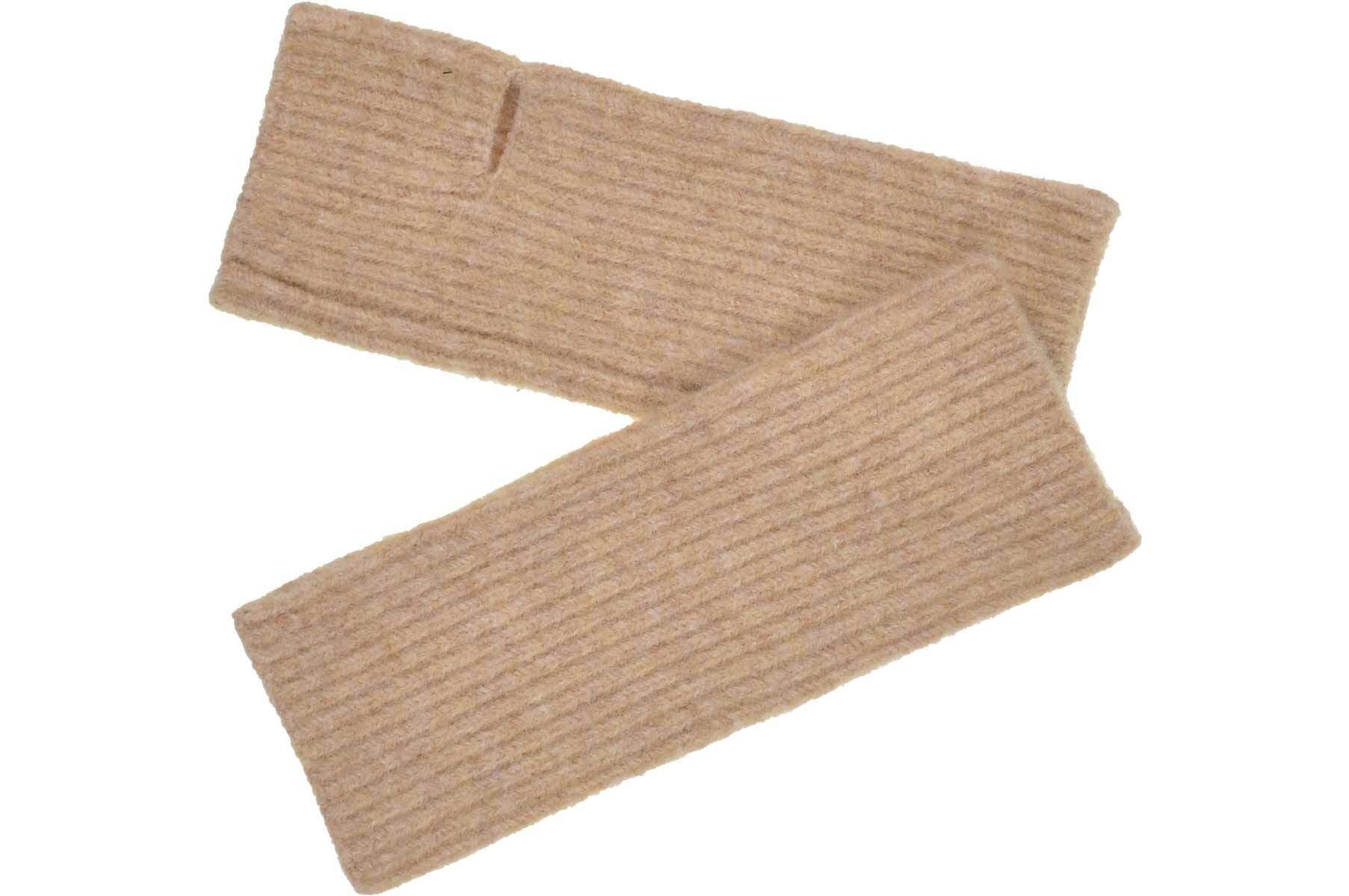 Seeberger Strickhandschuhe Stulpen in weichem Garn 20018-0