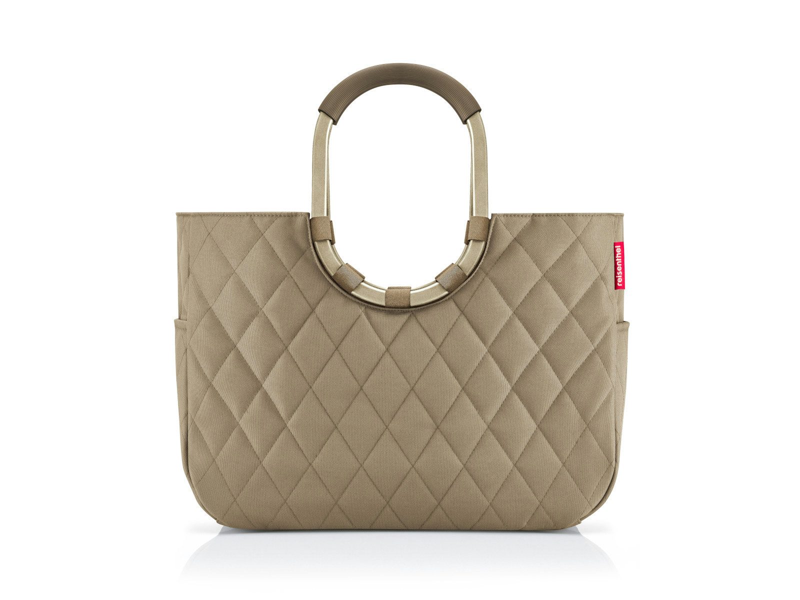 REISENTHEL® Einkaufsshopper loopshopper L frame rhombus olive günstig online kaufen