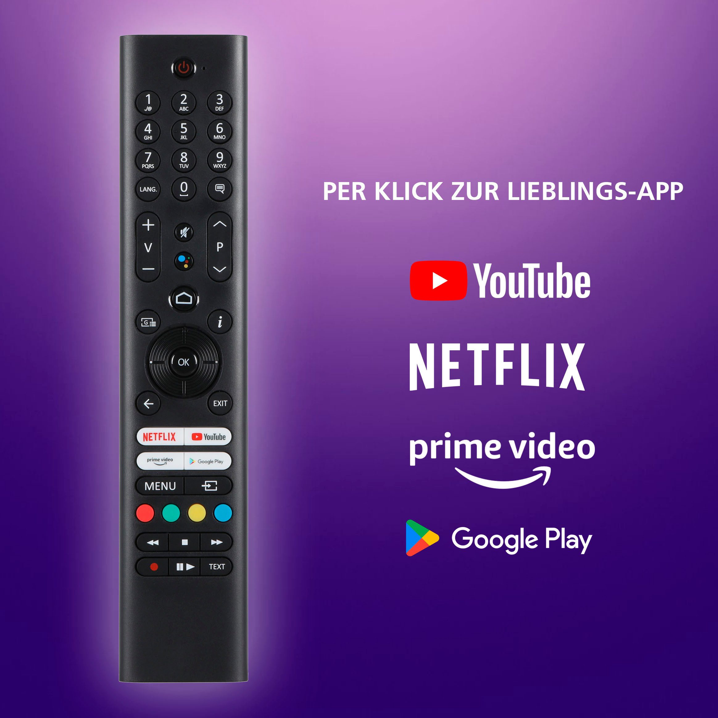 JVC LT-32VQF545A QLED-Fernseher (80 cm/3...