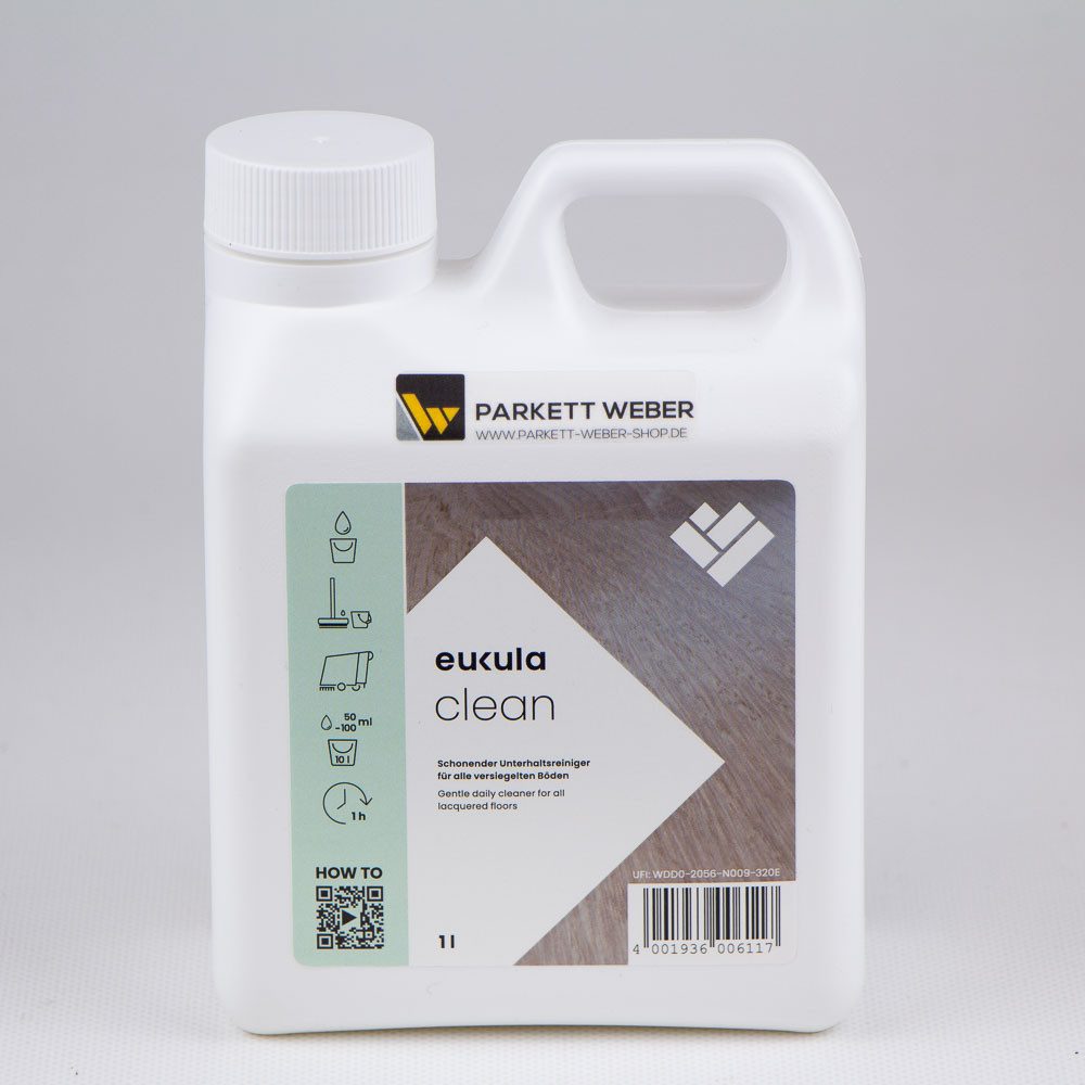 Eukula eukula clean Reinigungskonzentrat 1 Liter Parkettreiniger