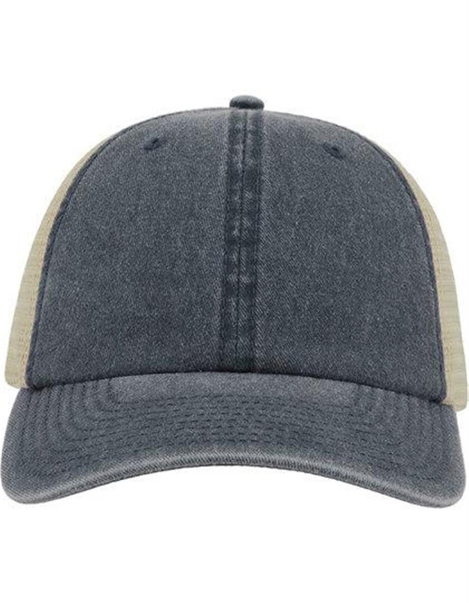 Atlantis Baseball Cap Case Cap - 8 Steppnähte am Schirm