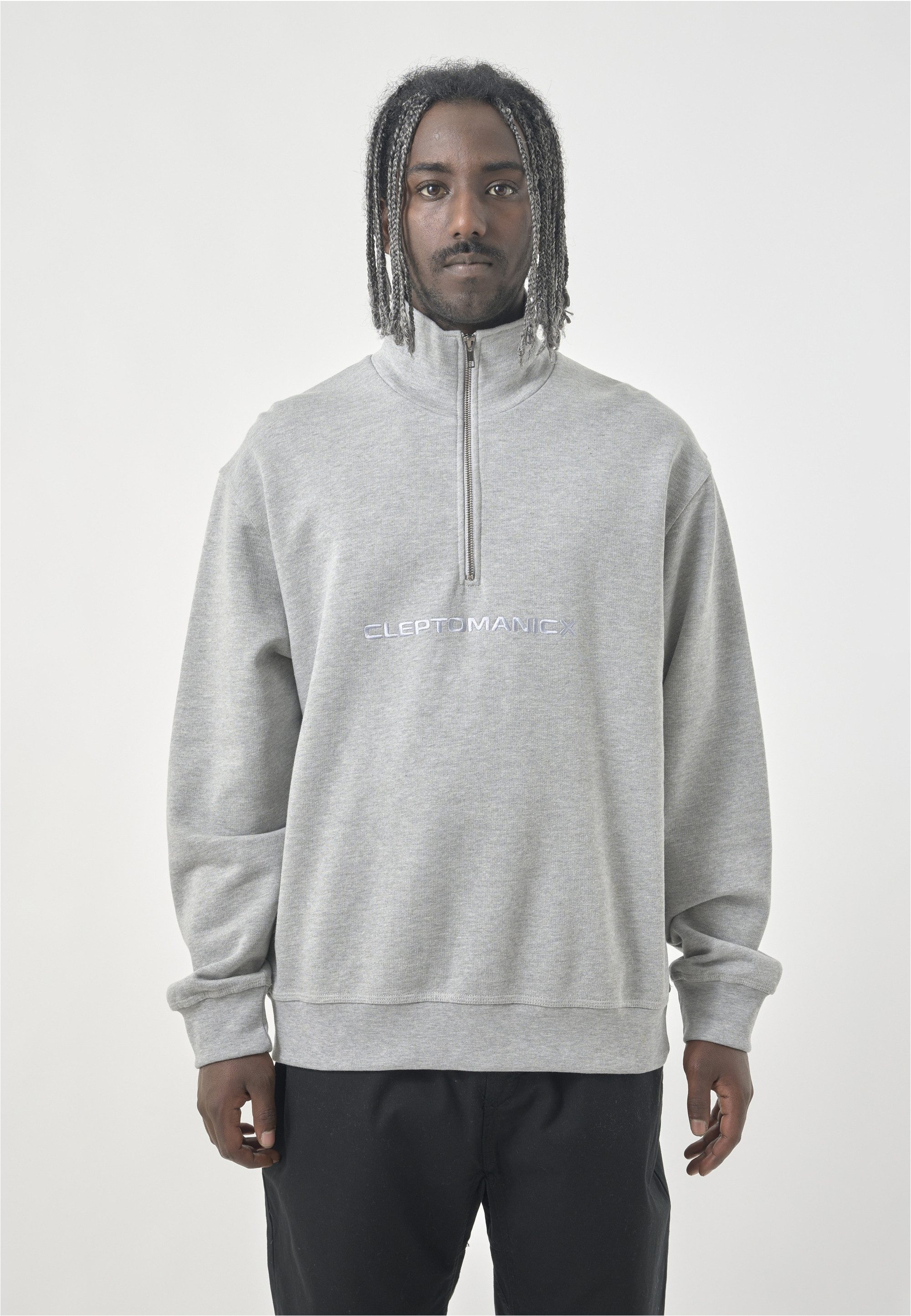 Cleptomanicx Вязаные свитера Boxy Crewneck Eurostile Locker geschnitten