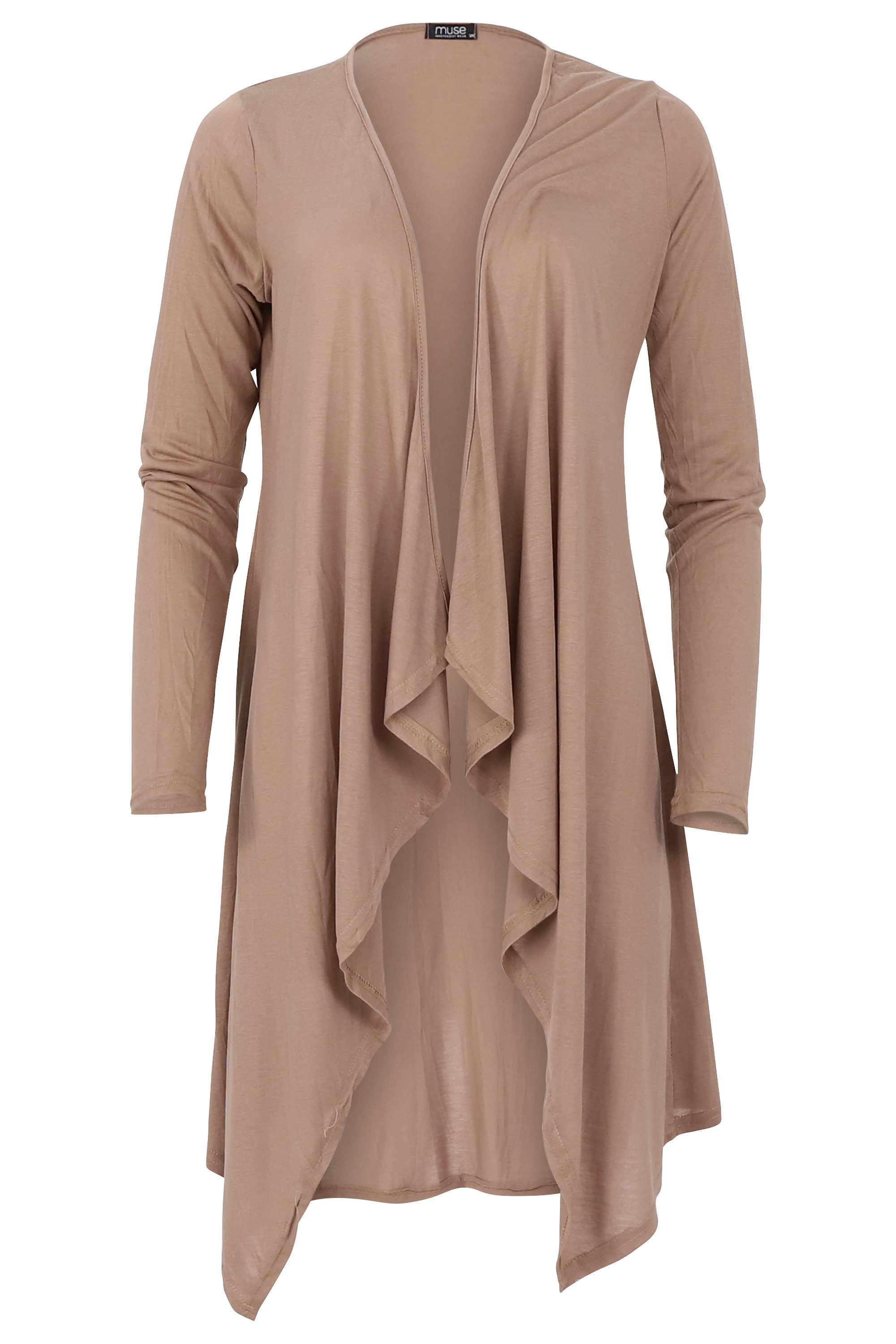 malito more than fashion Cardigan malito Damen Cardigan langarm asymetrisch günstig online kaufen