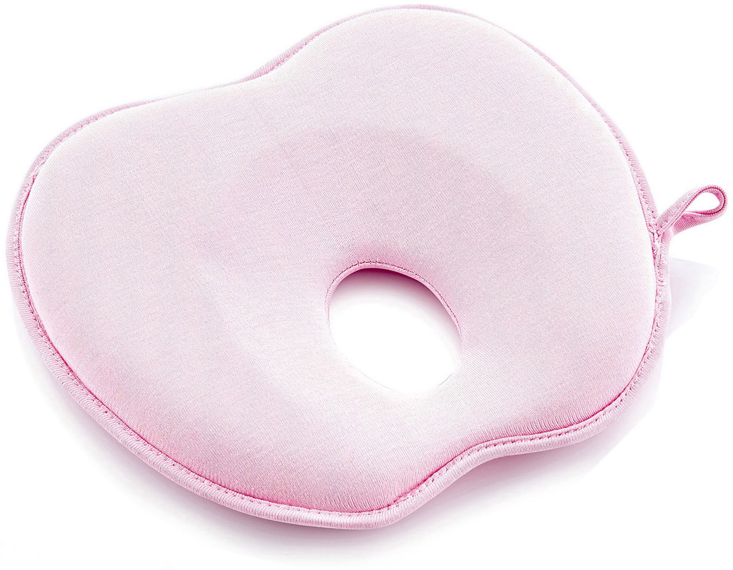 Babyjem Stützkissen Flaches Kopfkissen, pink, für Babys; Made in Europe