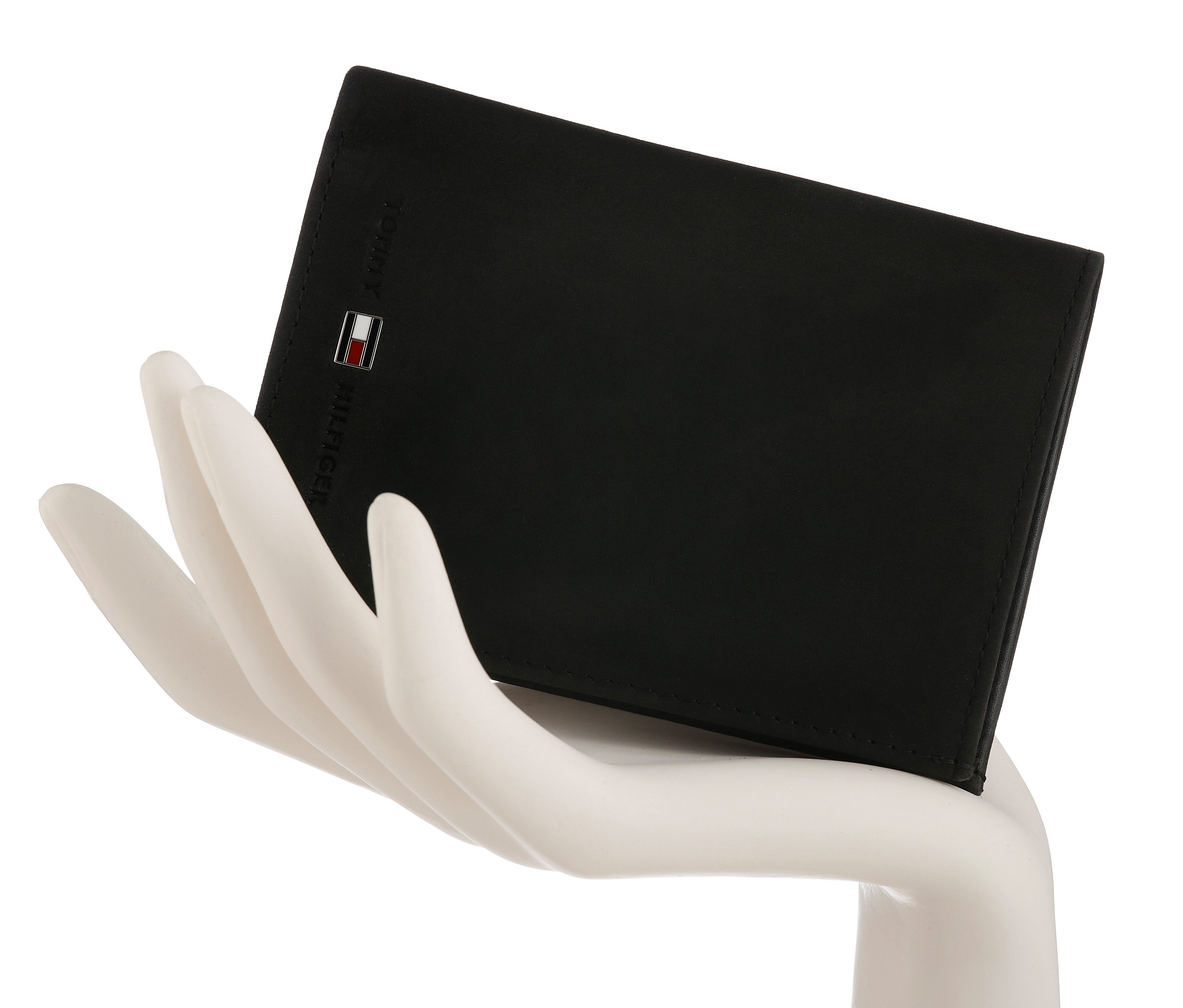 Tommy Hilfiger Geldbörse JOHNSON N/S WALLET W/COIN POCKET, aus echtem Leder im Hochformat