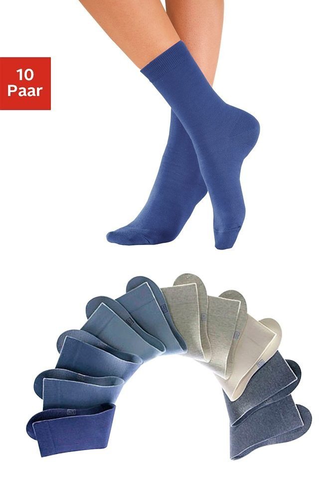 2x jeans, 1x ecru, 2x beige, 2x hellblau, 2x blau, 1x dunkelblau