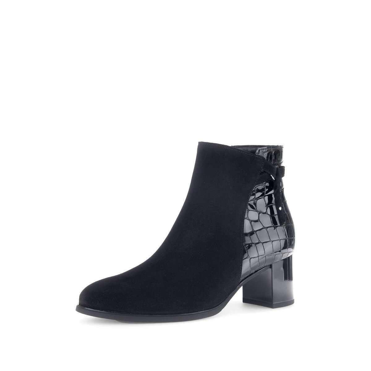 Gabor Elegante Stiefelette Materialmix Leder Stiefelette günstig online kaufen