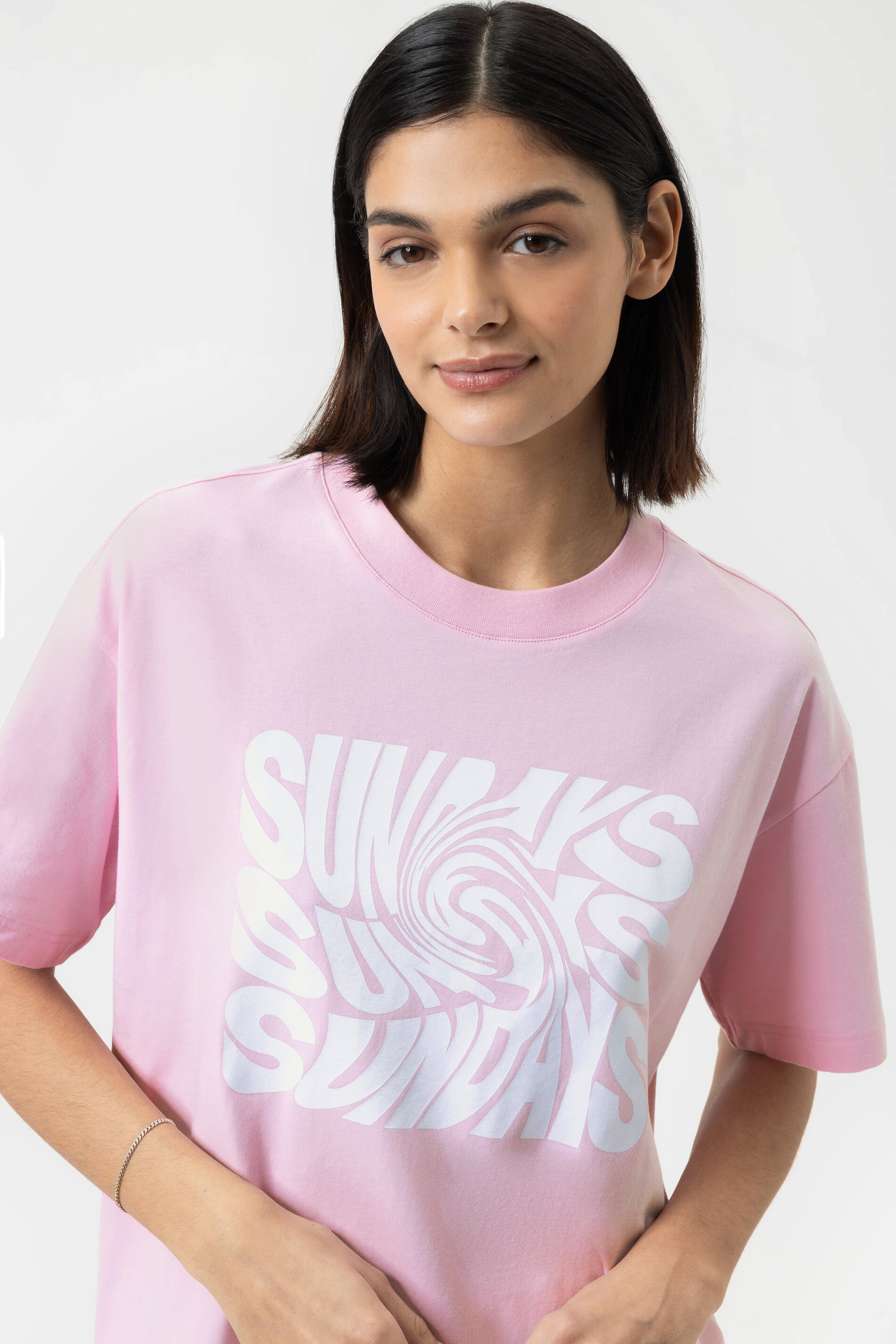 Mey Nachthemd Mey female Nachthemd kurzarm Serie Solid Love (1-tlg) Modernes Nachthemd mit Print, weiche Baumwolle