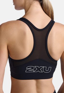 2xU Laufshirt Motion Zip Bra (1-tlg)