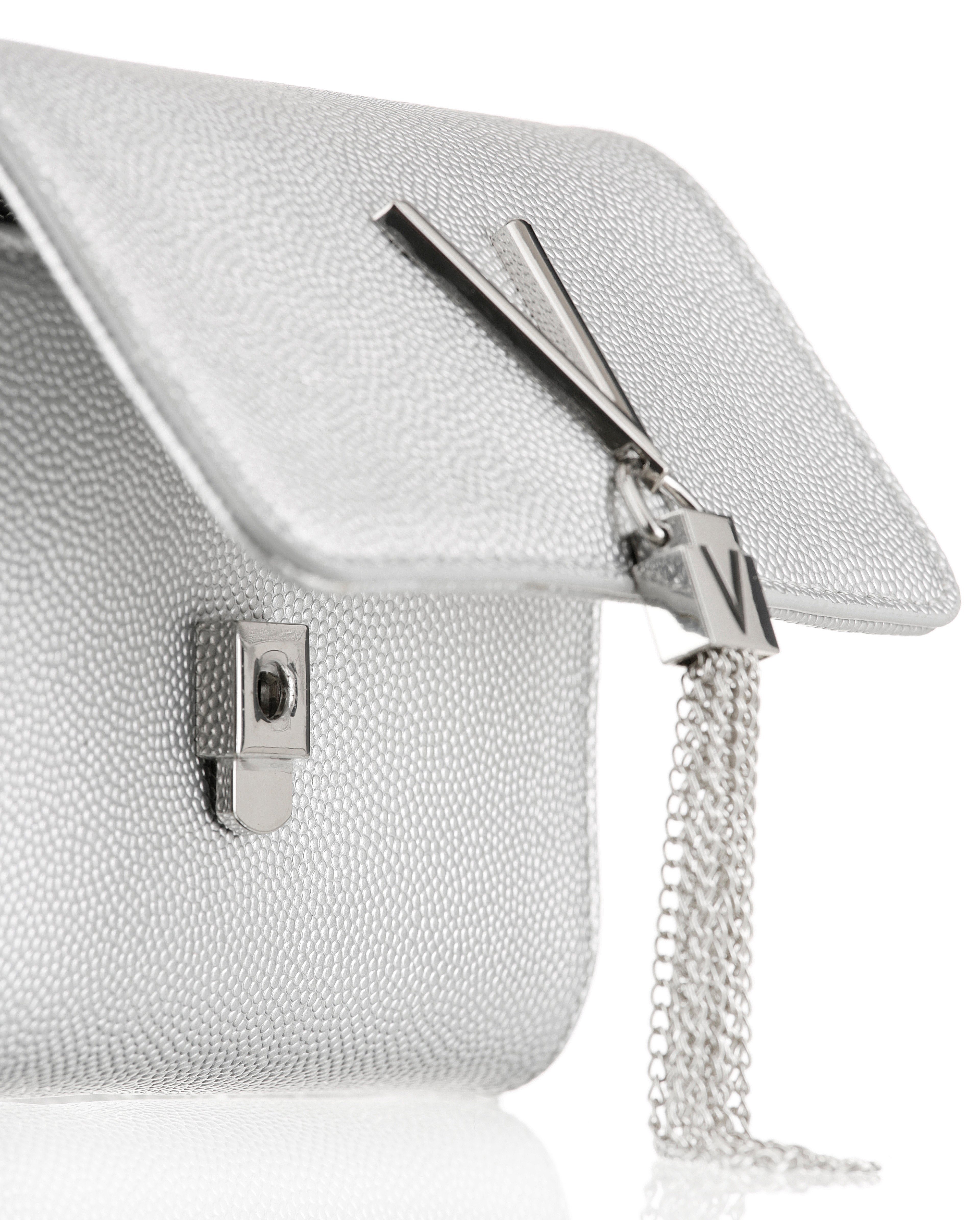 VALENTINO BAGS Umhängetasche DIVINA, Damen Handtasche, Schultertasche, Mini Bag mit Schmuckelement