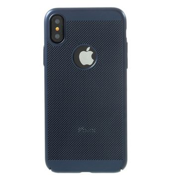 König Design Handyhülle Apple iPhone X / XS, Apple iPhone X / iPhone XS Handyhülle Backcover Blau