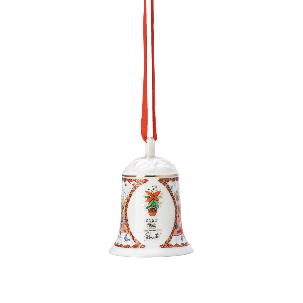 Hutschenreuther Weihnachtsfigur Porzellanglocke Weihnachtsglocke 2023 günstig online kaufen
