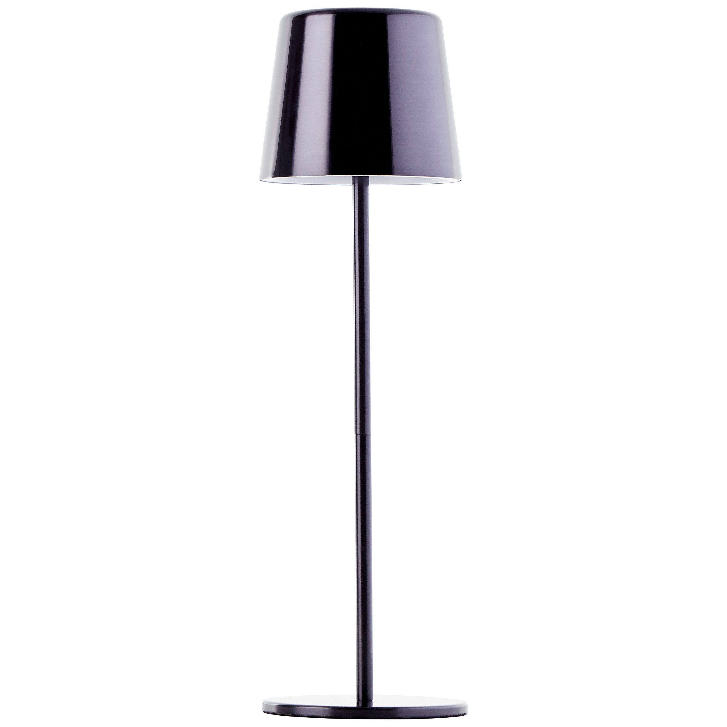 Brilliant LED Tischleuchte Xaana, Dimmfunktion, Farbsteuerung, LED fest integriert, warmweiß - kaltweiß, Akku, 37 cm, 300 lm, 3000-6500 K, dimmbar, Metall, Kaami Premium