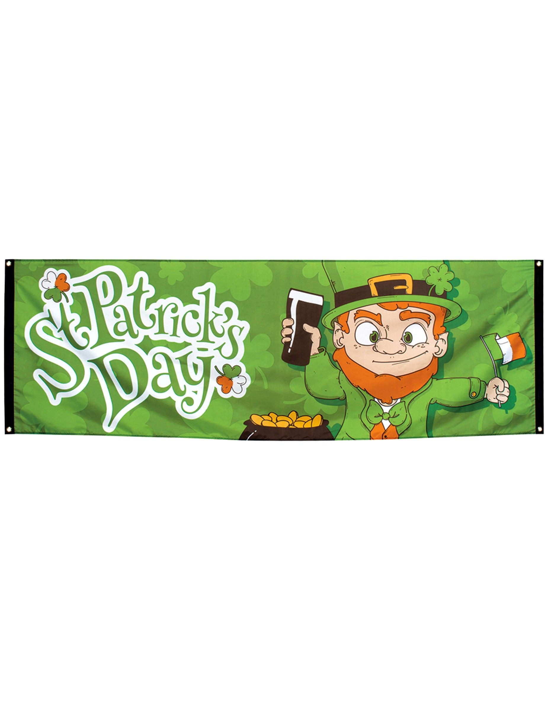 Boland Kostüm Banner saint patrick tag 74 x 220 cm