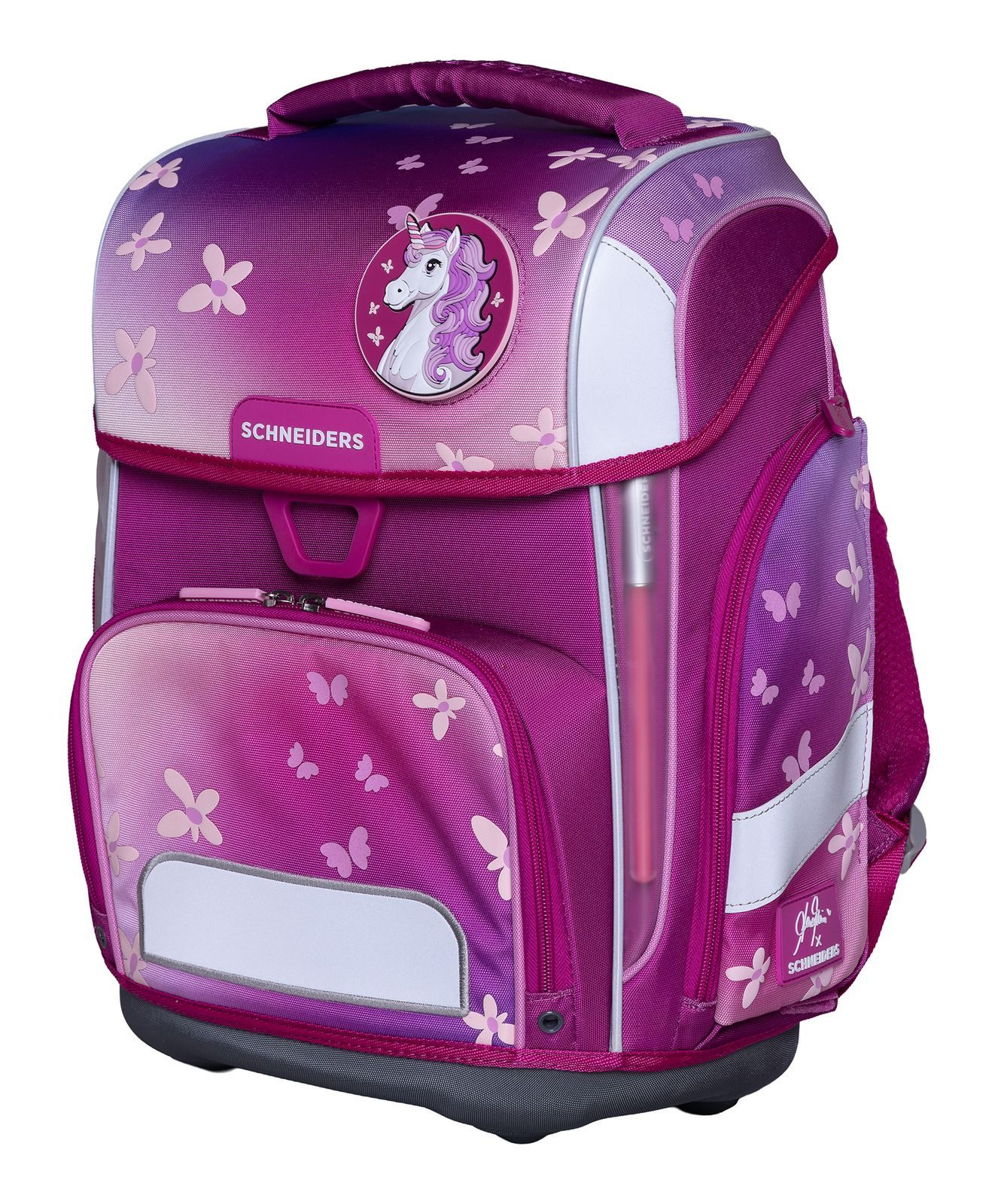 Schneiders Schulranzen Set 9-teilig Glitter Limited Edition (Set, 6-tlg)