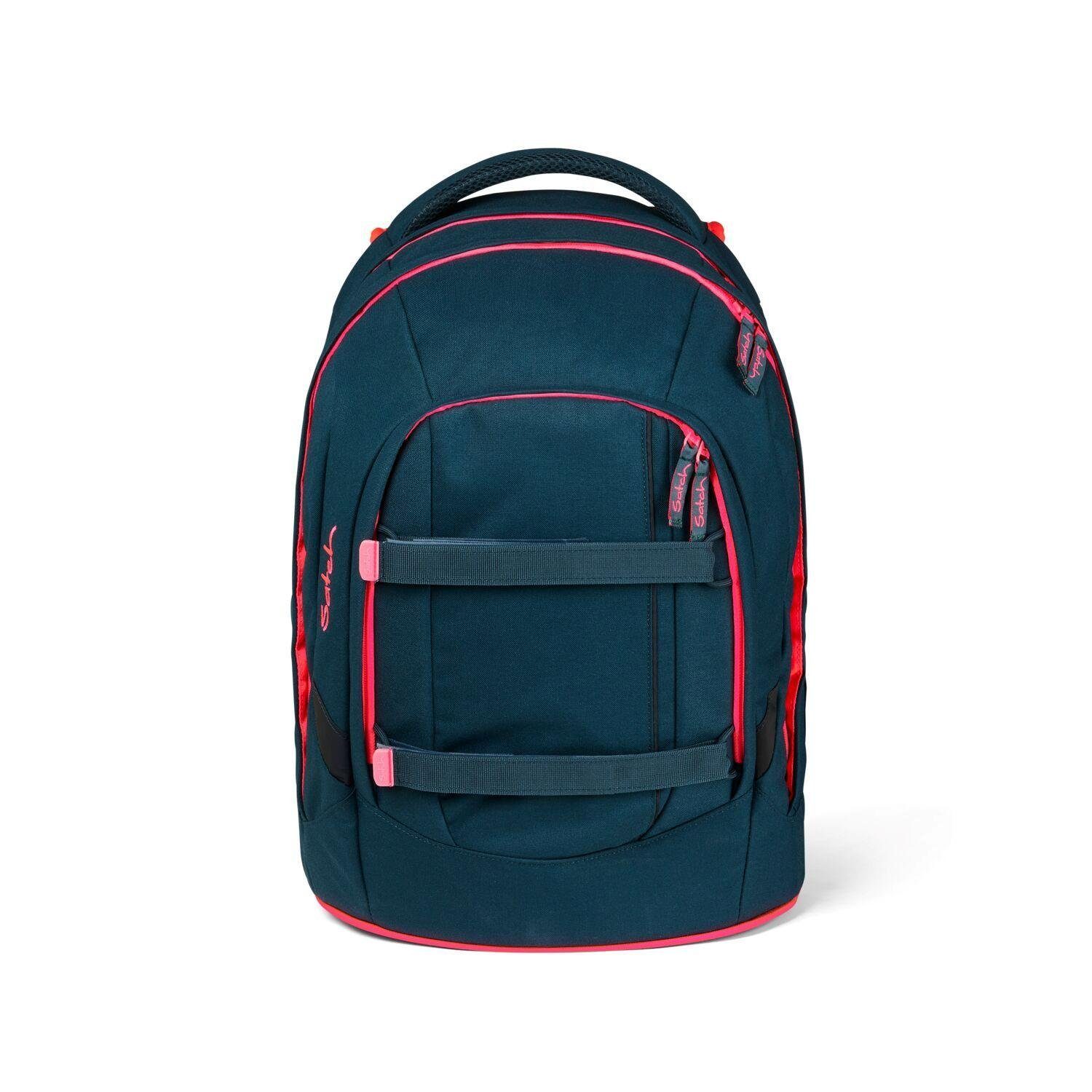 Satch Schulrucksack Satch Pack Schulrucksack Set Pink Phantom 3tlg