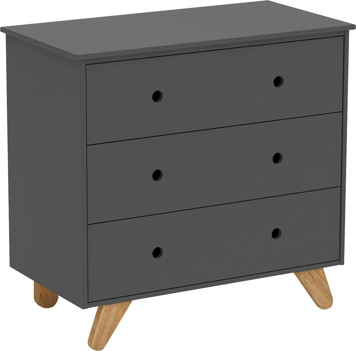 MÖBILIA Schubkastenkommode Dolidoo, im modernen Scandi Design