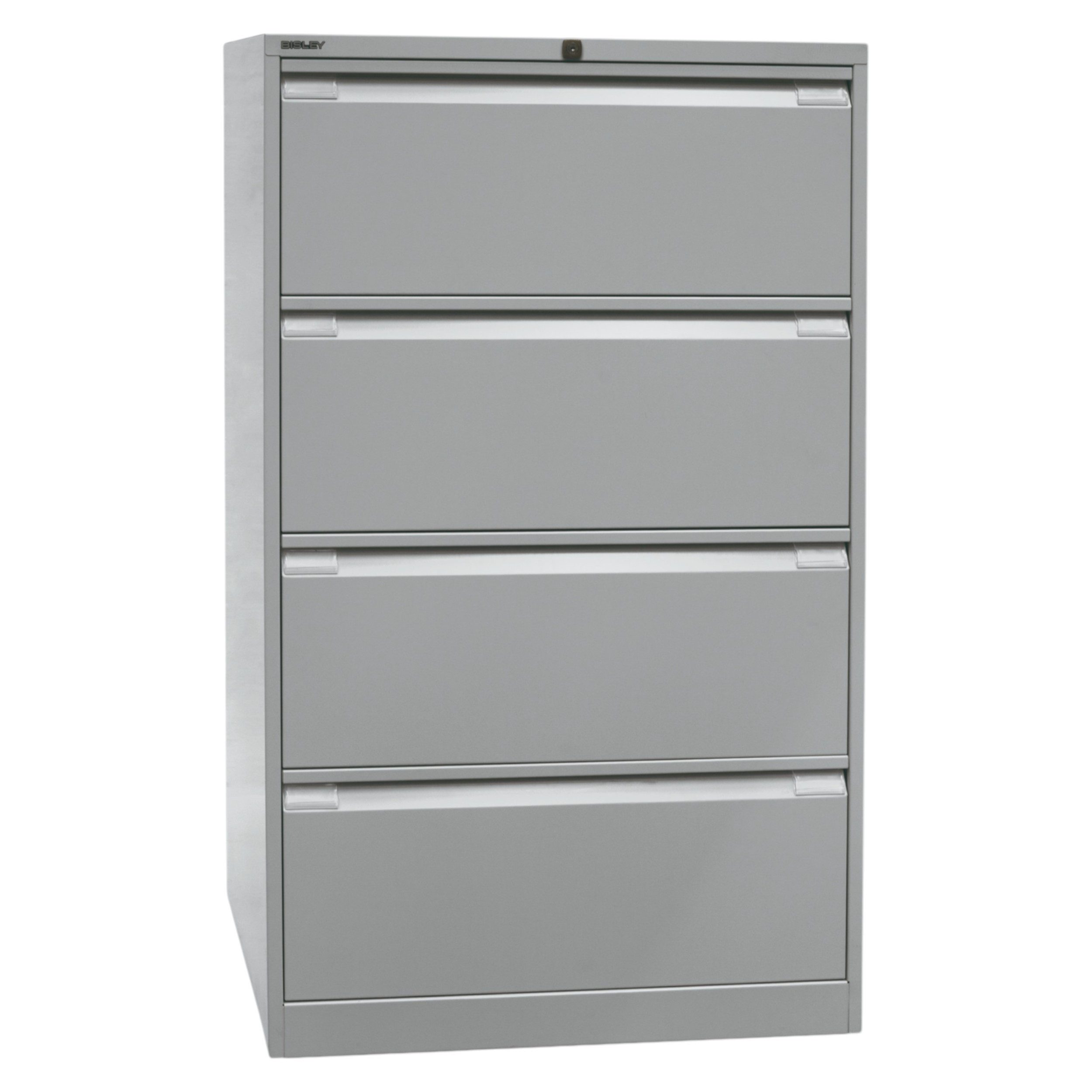 Bisley Hängeregisterschrank Hängeregistraturschrank Original in Lichtgrau - Maße: H 132 x B 80 x T 62 cm