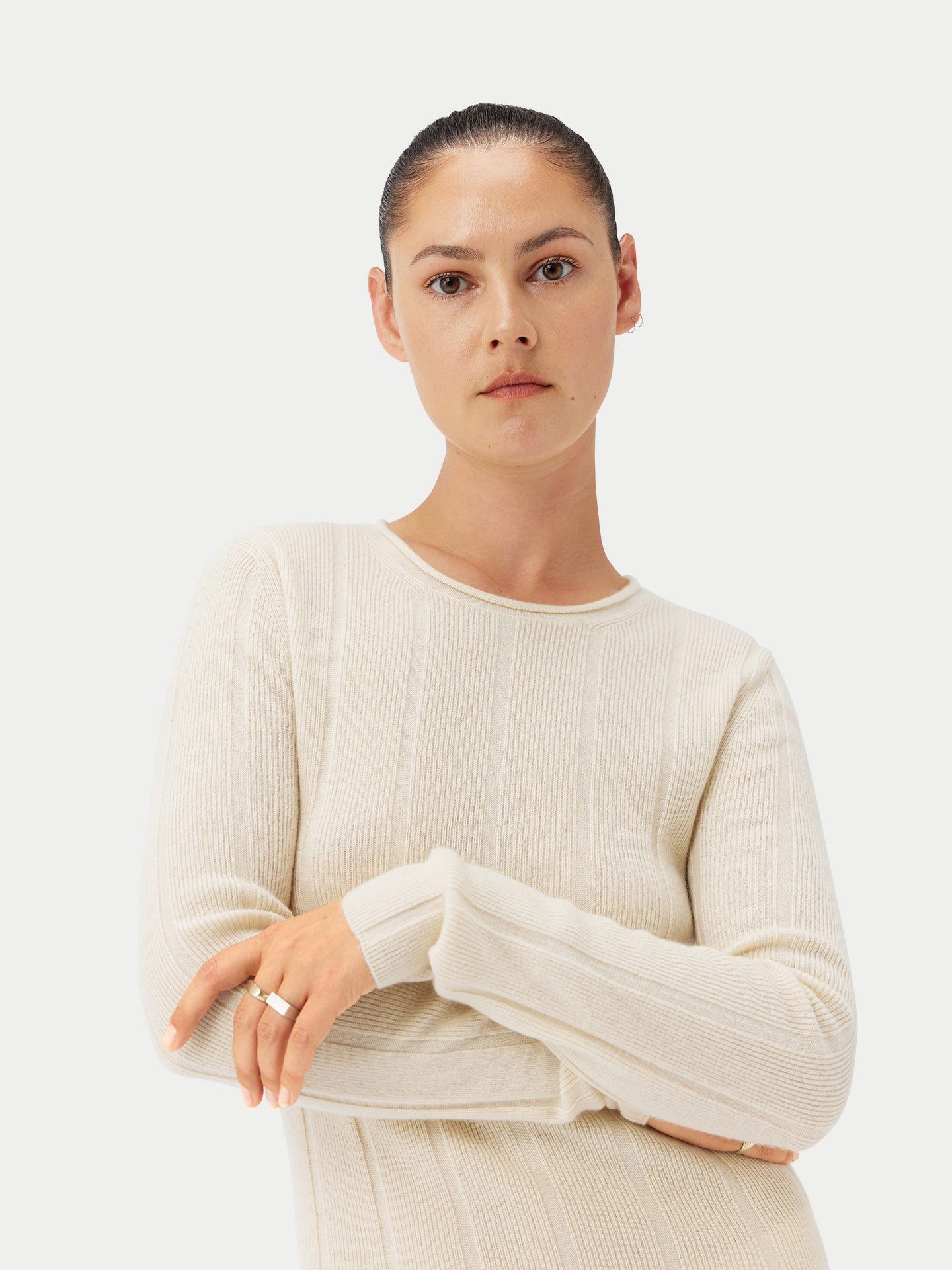 GOBI Cashmere Rundhalspullover Leichter Kaschmir Pullover günstig online kaufen