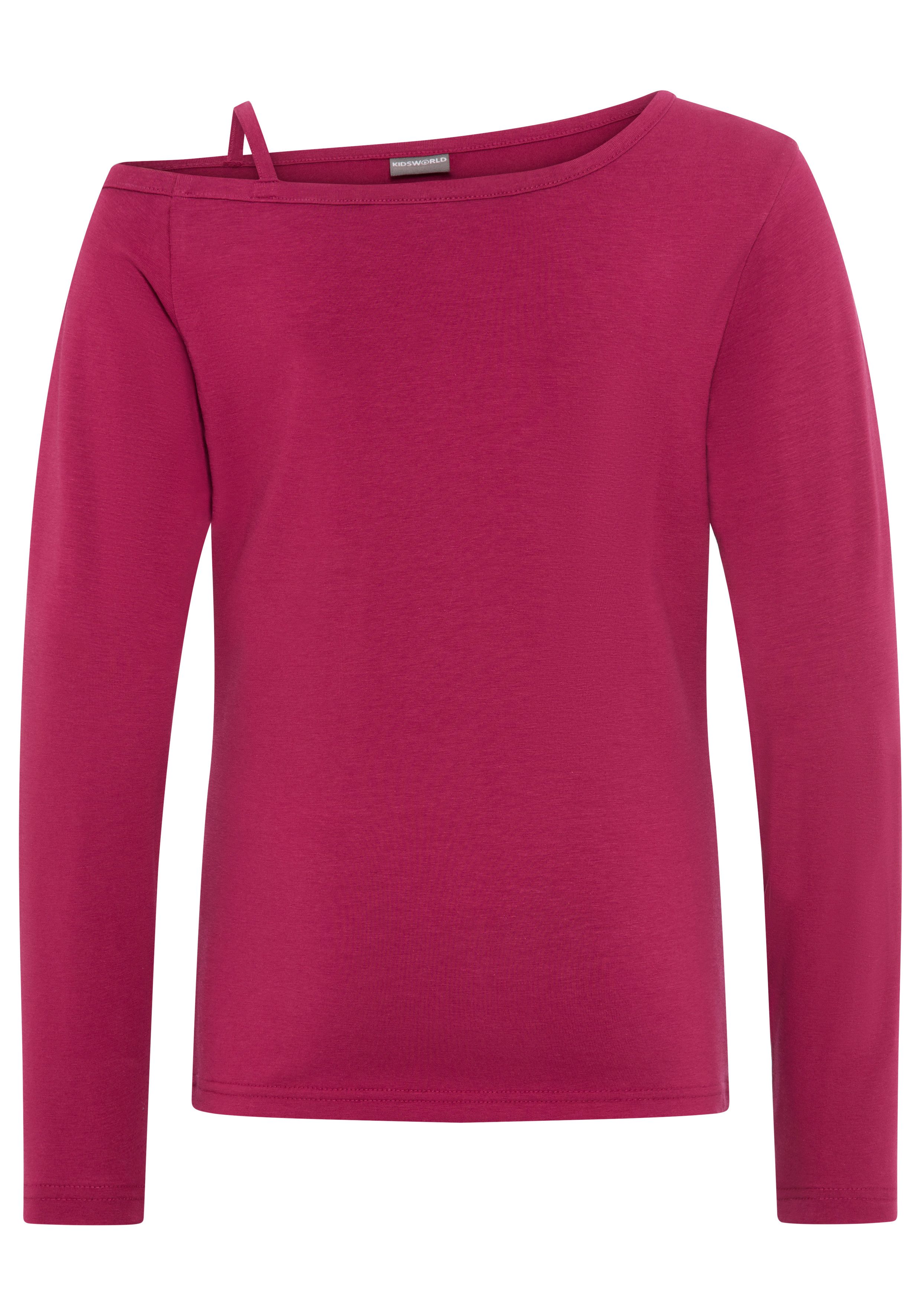 Langarmshirt Off-Shoulder Shirt