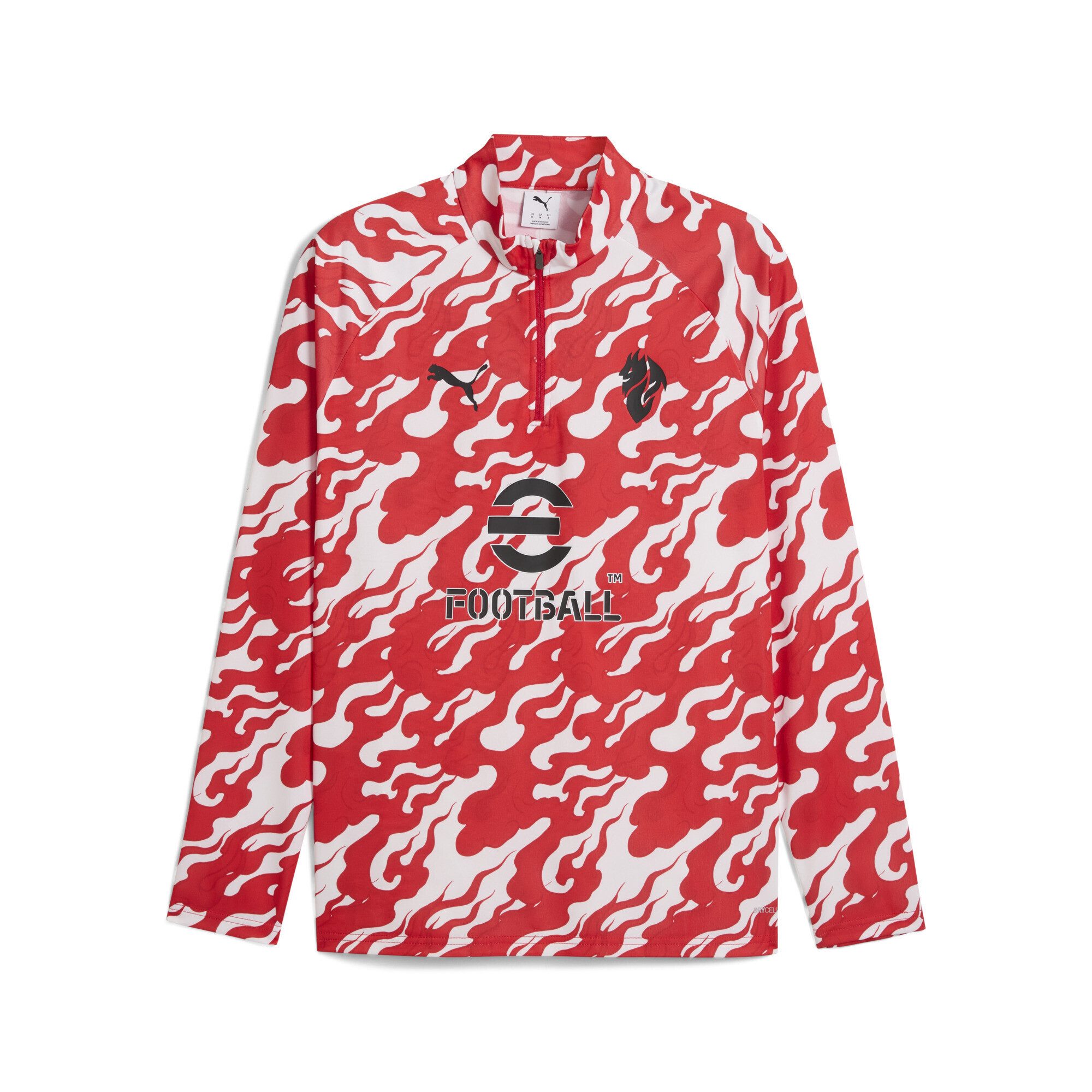 PUMA T-Shirt AC Mailand Aufwärmoberteil Herren