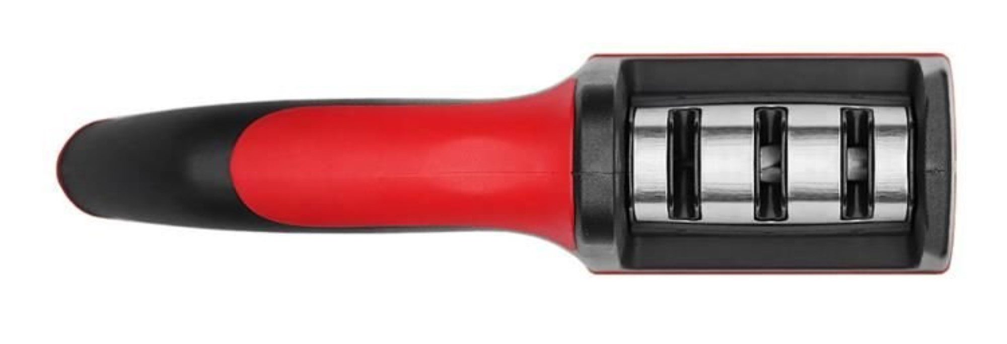 Ruhhy Messerschärfer 3-Stufen Messerschärfer Schleifer - Präzise Schärfe für Profis, Sicherheitsgriff, 3 Phasen, Scheren schärfen - Messerschleifer – Bild 3 von 5