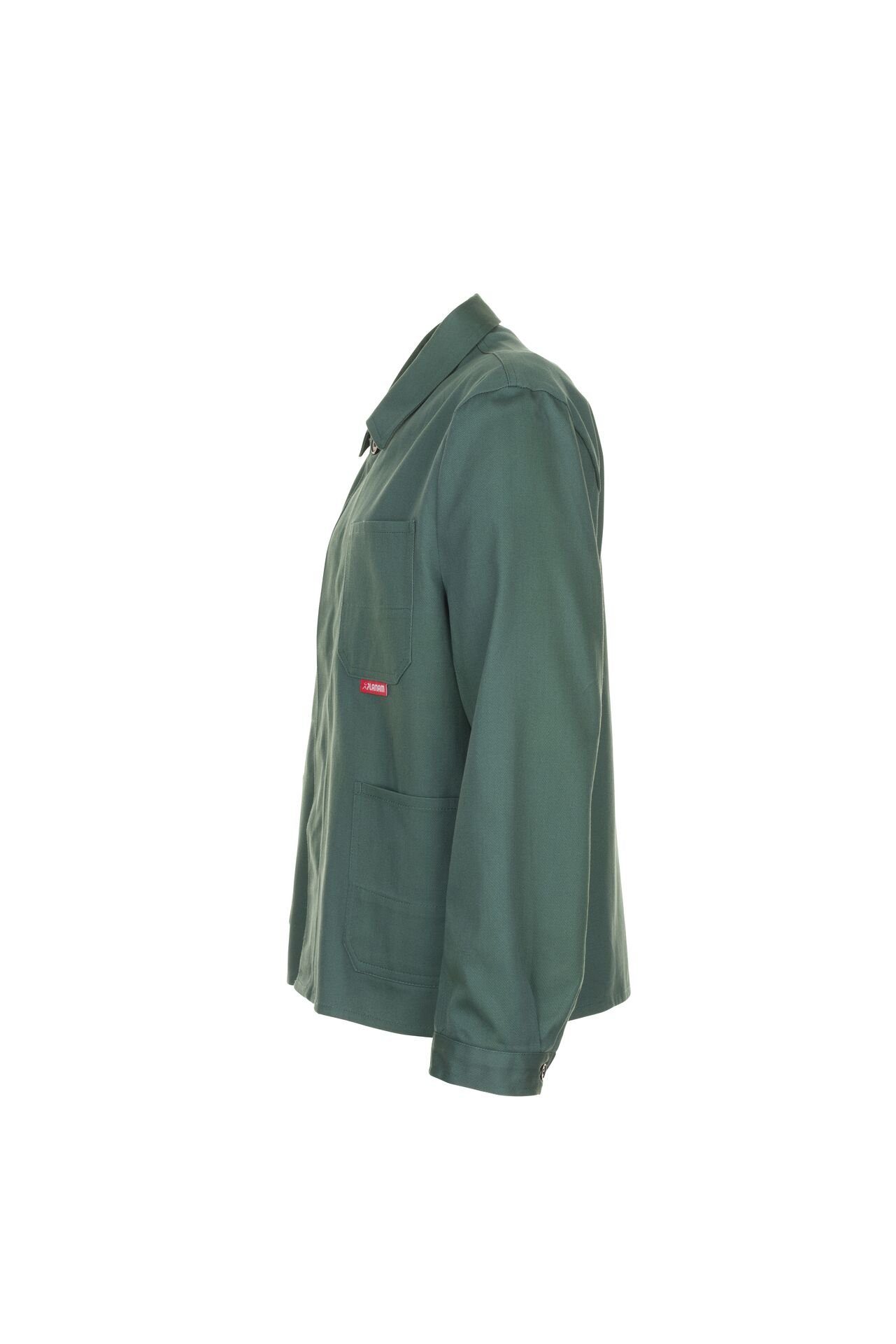 Planam Arbeitsjacke BW 290 – Kornblau, Größe 56 | Mit 4 Taschen & Verdeckter Knopfleiste