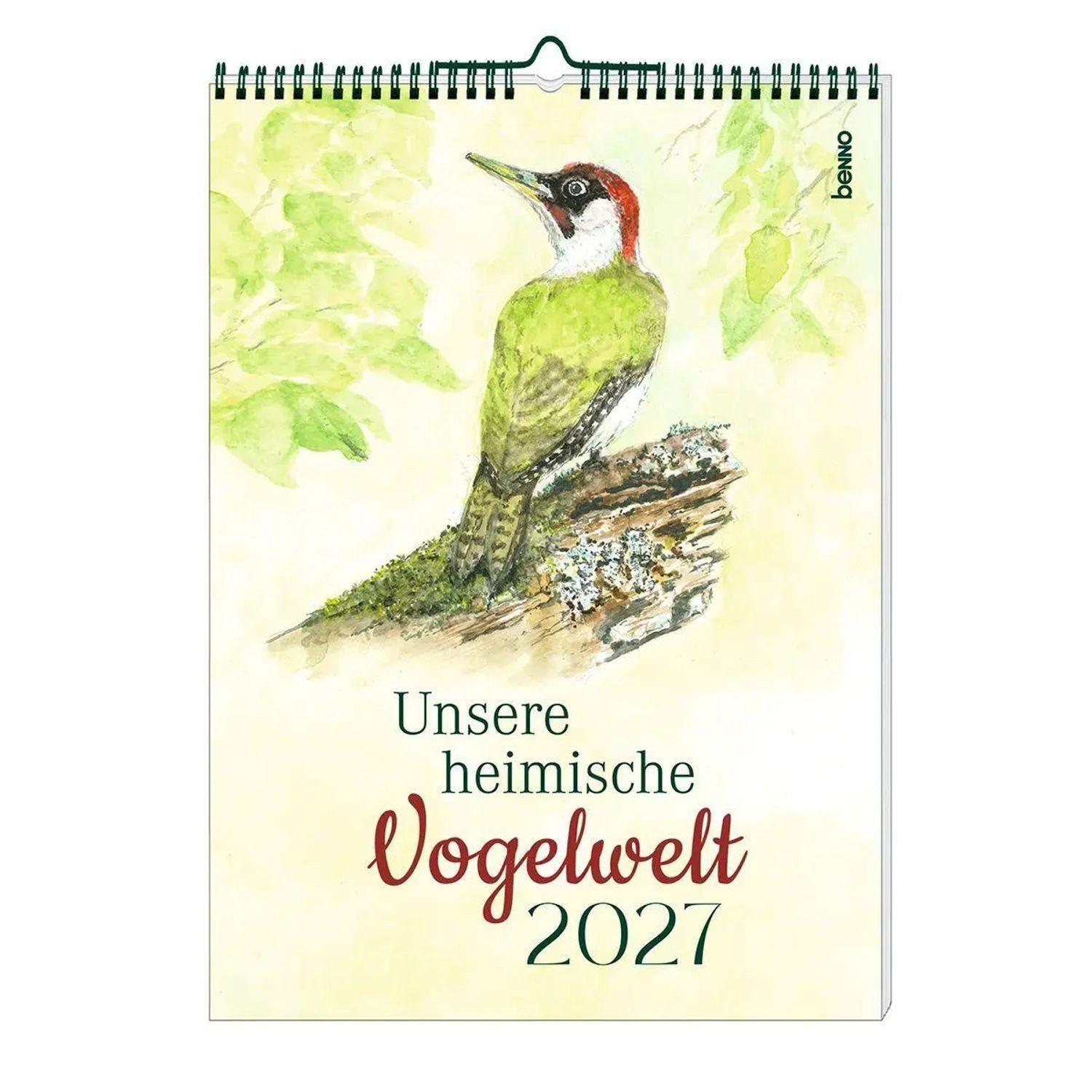 St. Benno Verlag Wandkalender Unsere heimische Vogelwelt 2027