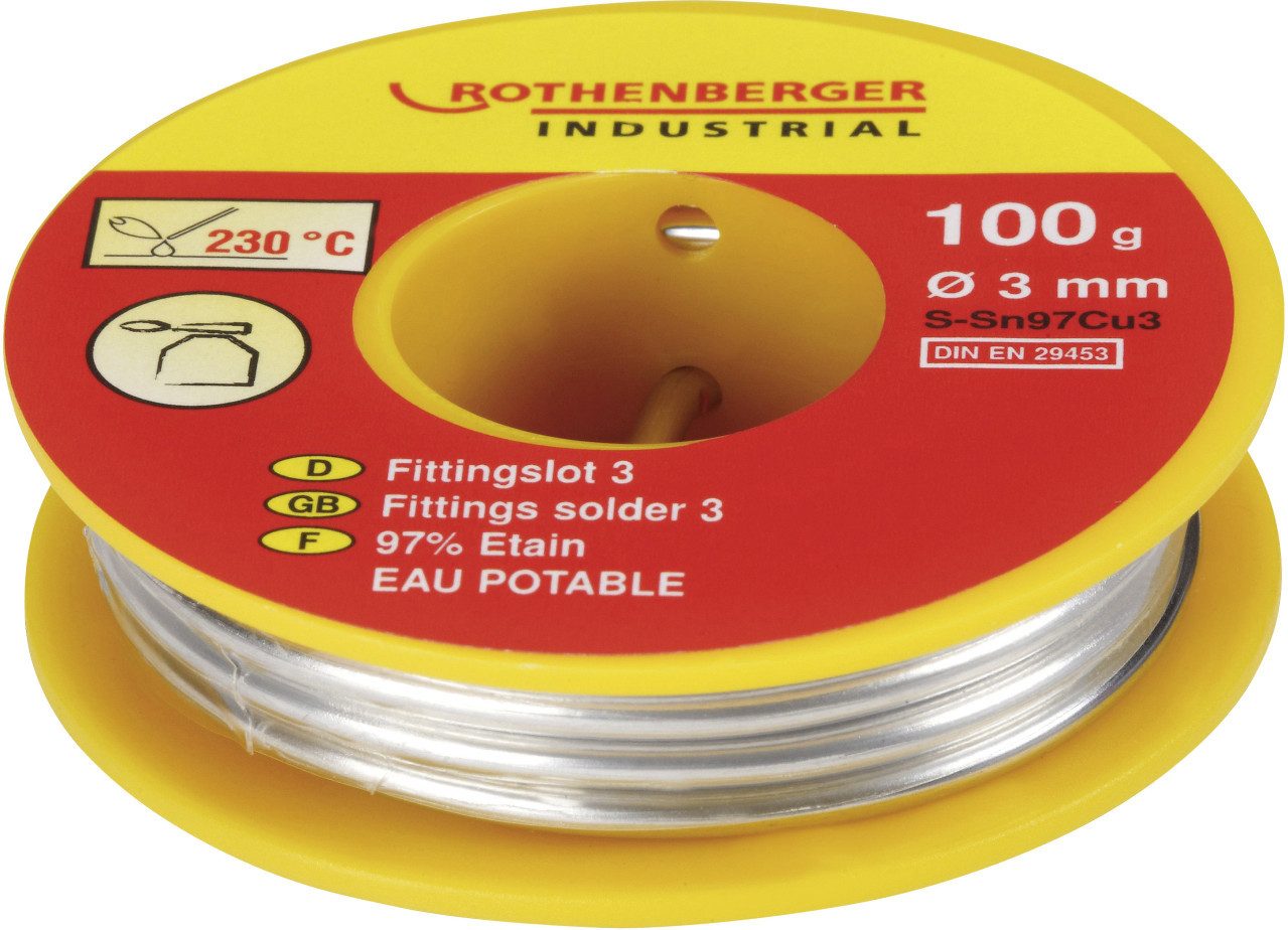 Rothenberger Lötkolben Rothenberger Fittingslot 3 100 g