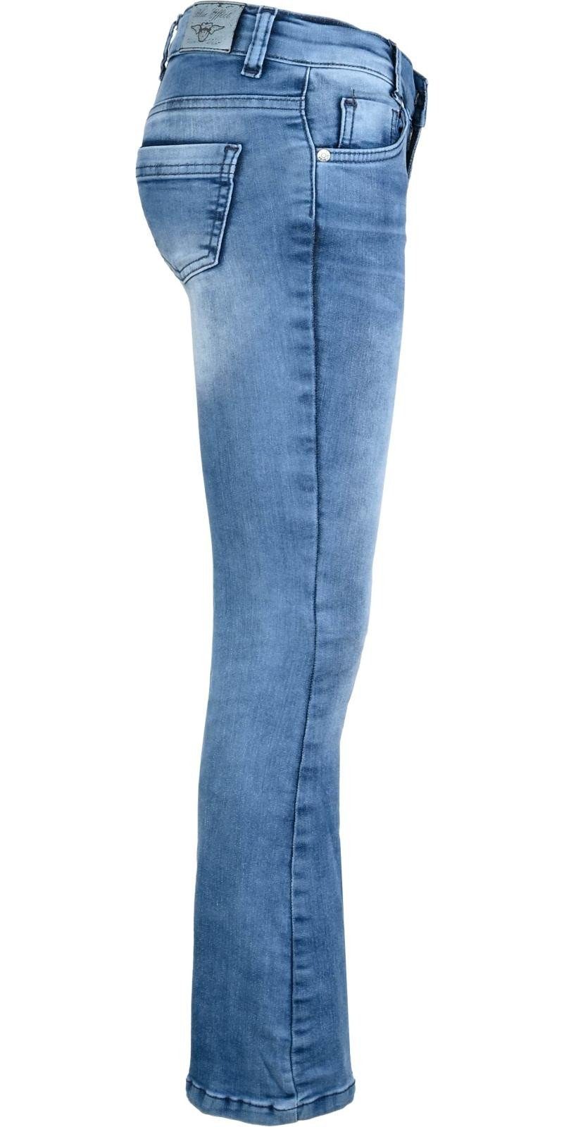 BLUE EFFECT Bootcut-Jeans Flared Jeans high waist slim fit