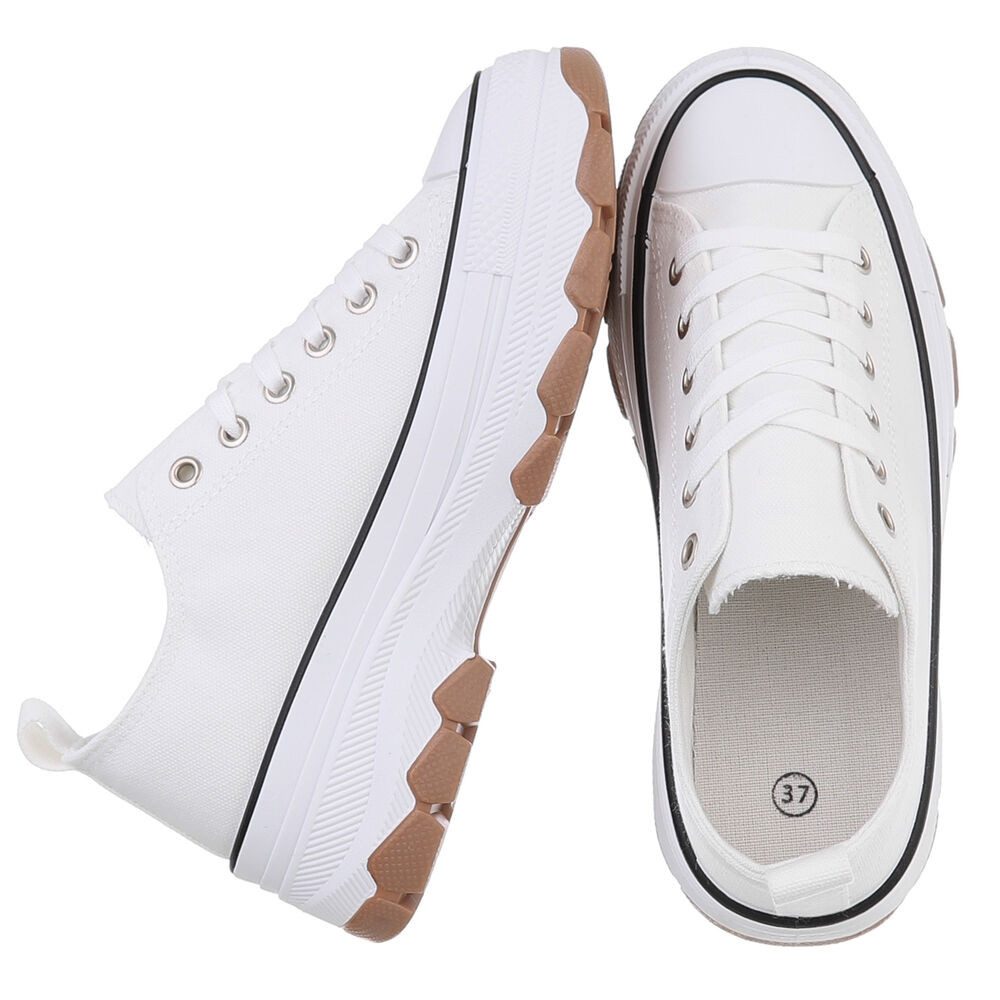 Ital-Design Damen Low-Top Freizeit Sneaker (88930392) Keilabsatz/Wedge Snea günstig online kaufen