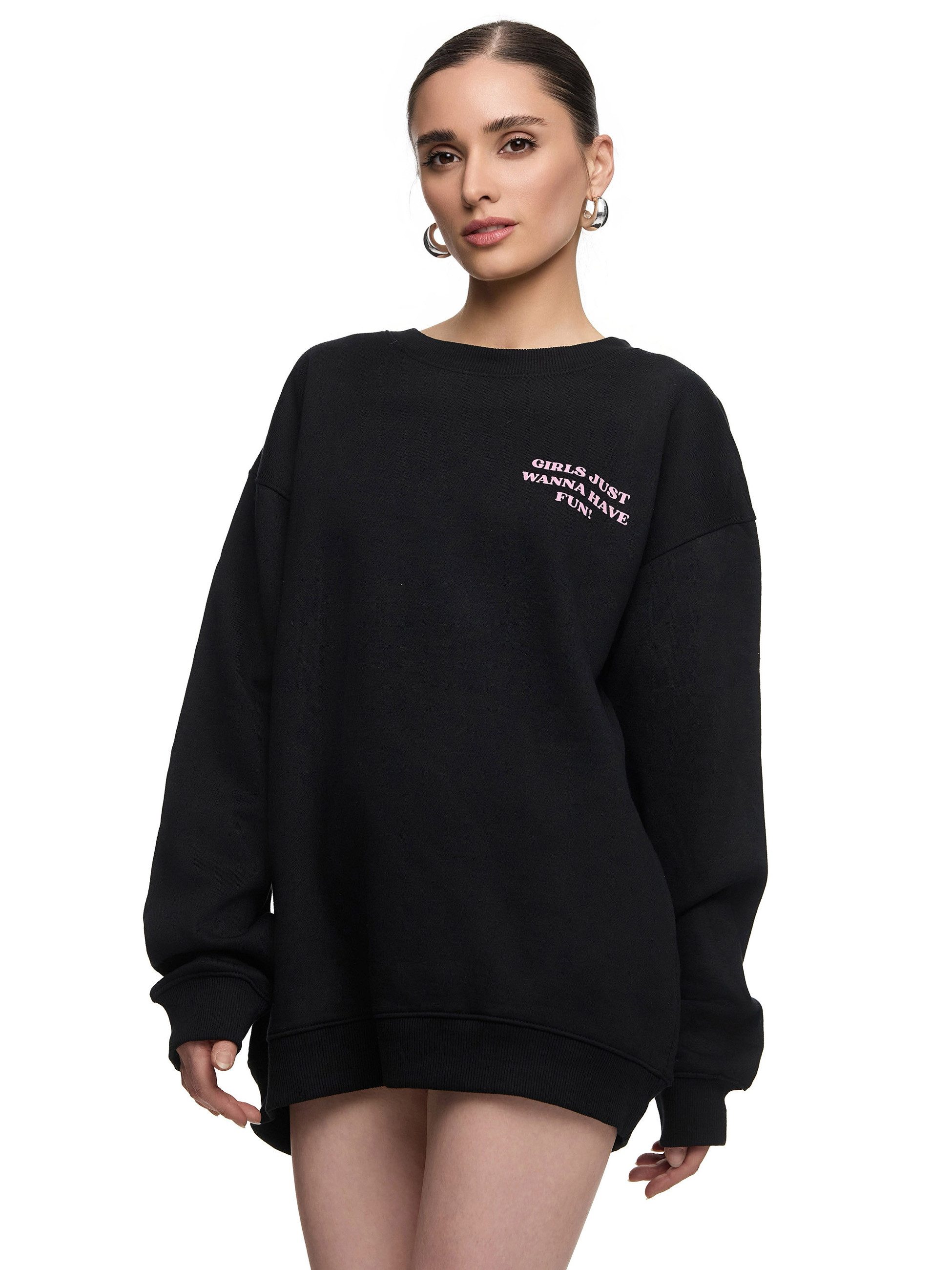 Worldclassca Sweatshirt Worldclassca Oversized Sweatshirt GIRLS günstig online kaufen