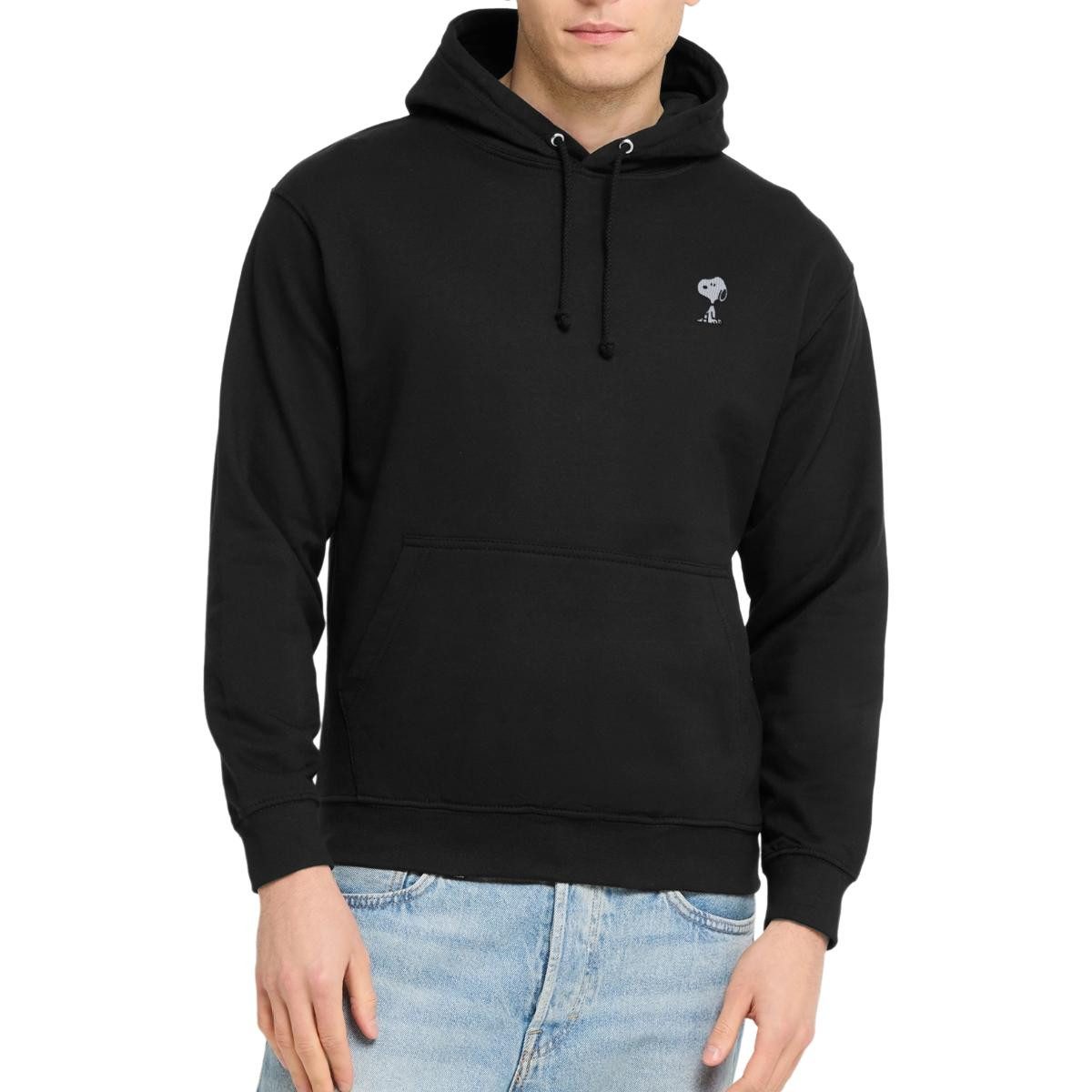 Spreadshirt Hoodie Peanuts Snoopy Stick Niedlich Unisex Hoodie (1-tlg)