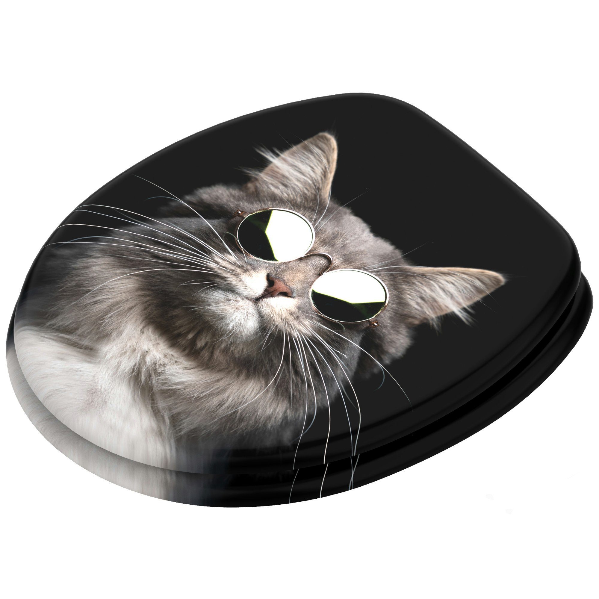 Sanilo WC-Sitz Cool Cat, universell, leichte günstig online kaufen