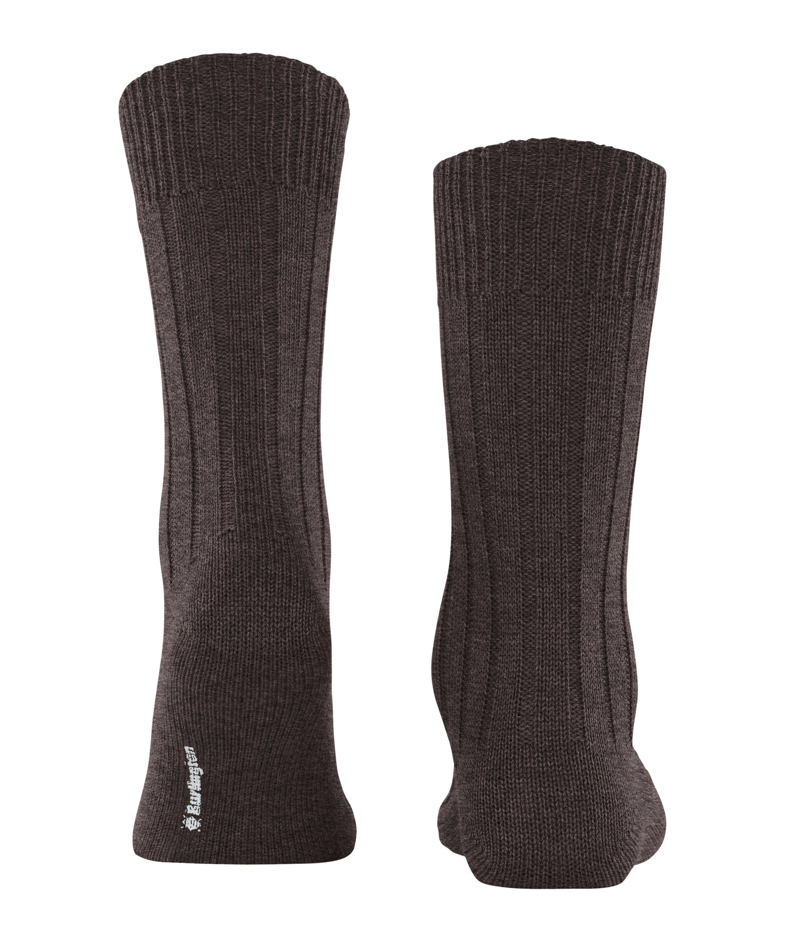 (5166) Burlington mel. Socken Dover brown (1-Paar)