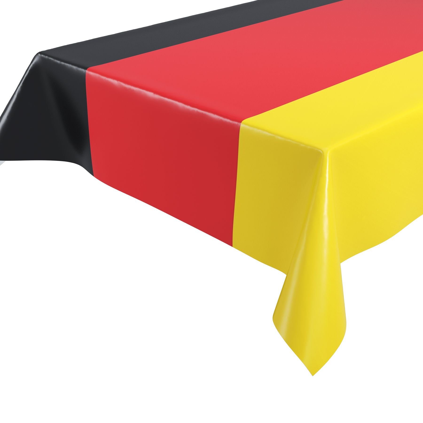 Flagge, Tischdecke Beautex Deutschland Fahne, Tischdecke abwischbar Wachstuchtischdecke (1-tlg)