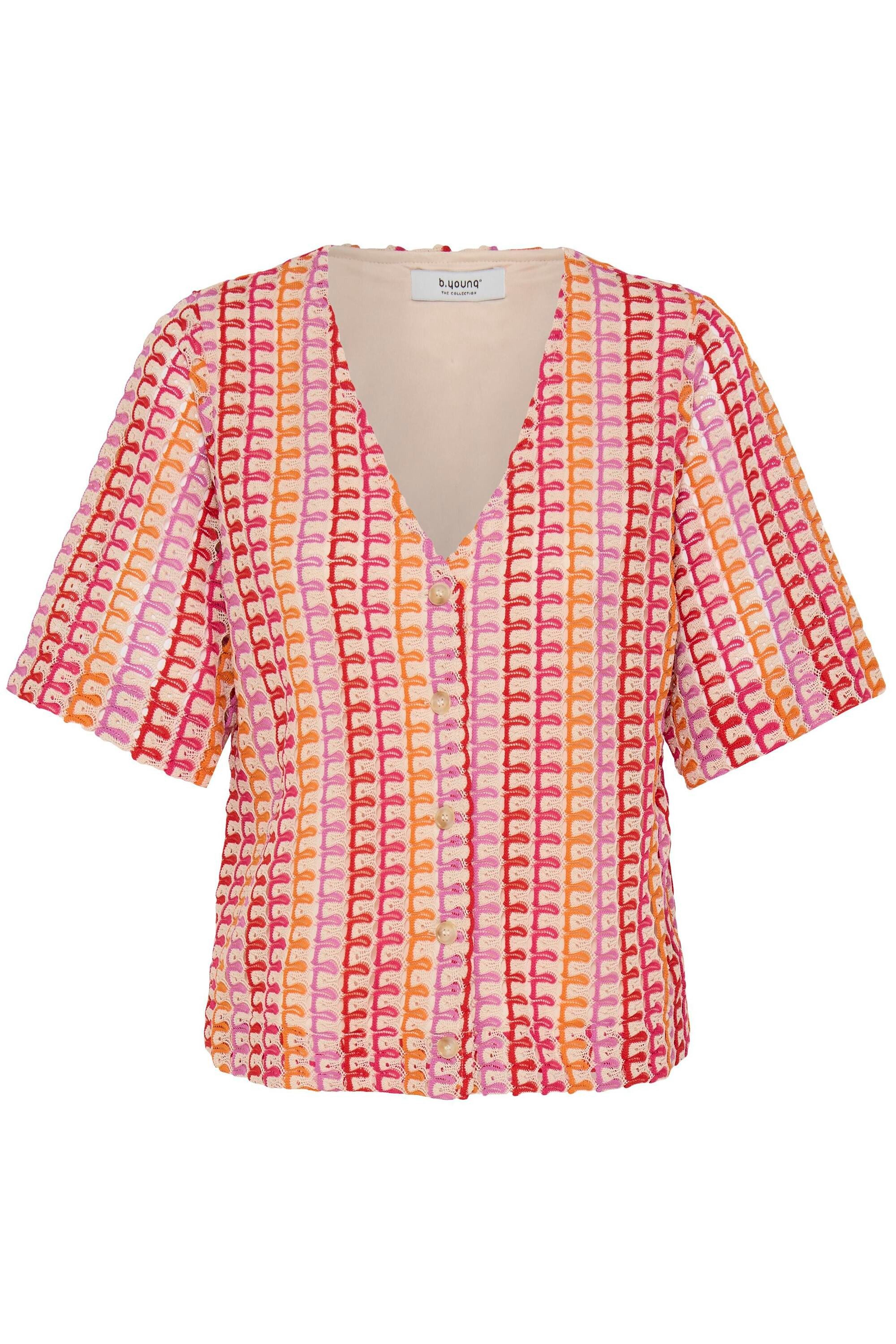 Kurzarmbluse Kurzarm-Bluse BYPRISCA