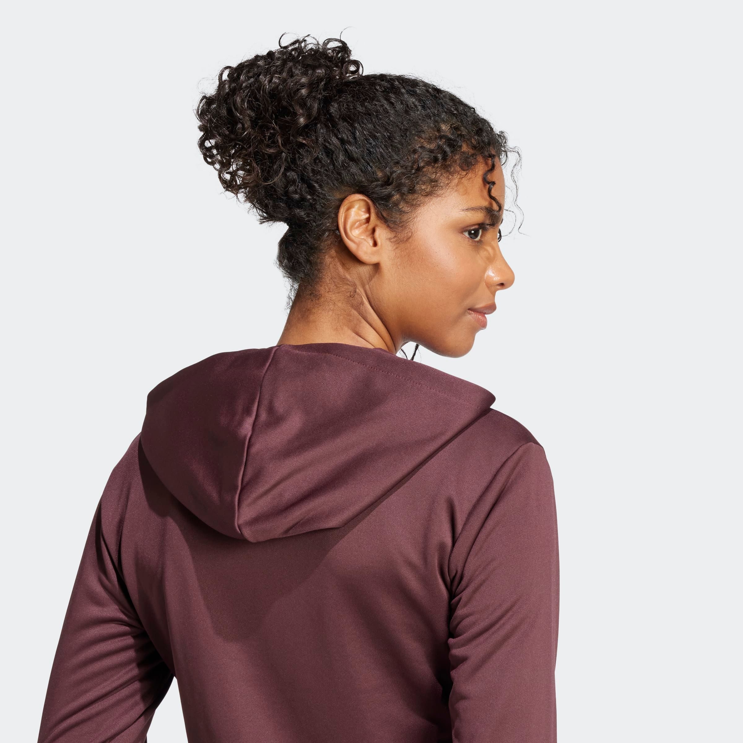 adidas Sportswear Trainingsanzug ESSENTIALS LINEAR (2-tlg), zweiteiliges Set, für Laufen, aus Polyester, mit Rippbündchen – Bild 5 von 5