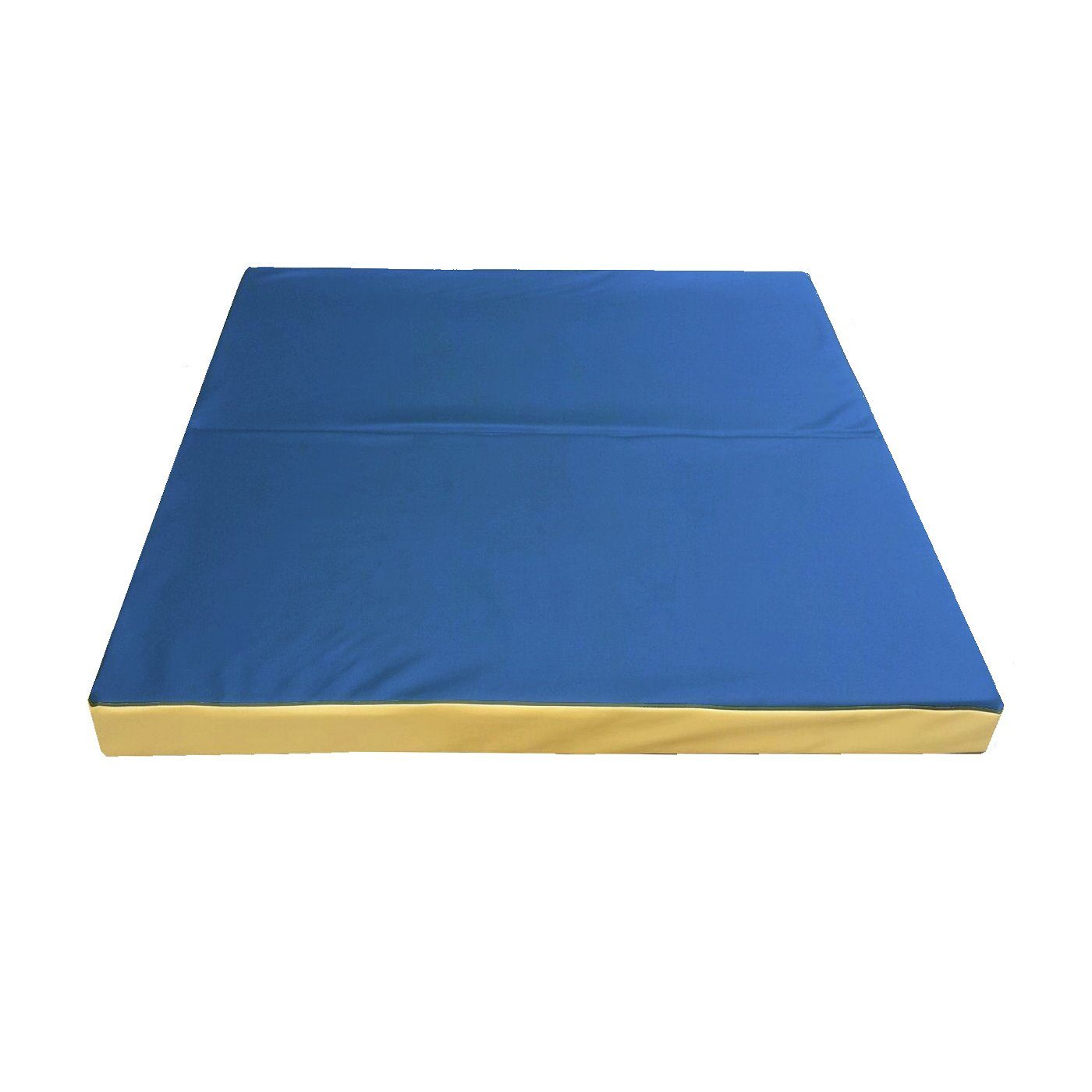 NiroSport Turnmatte Turnmatte Klappbar 100 100 8 cm Klappmatte robust x x Blau Gymnastikmatte abwaschbar, (1er-Set)