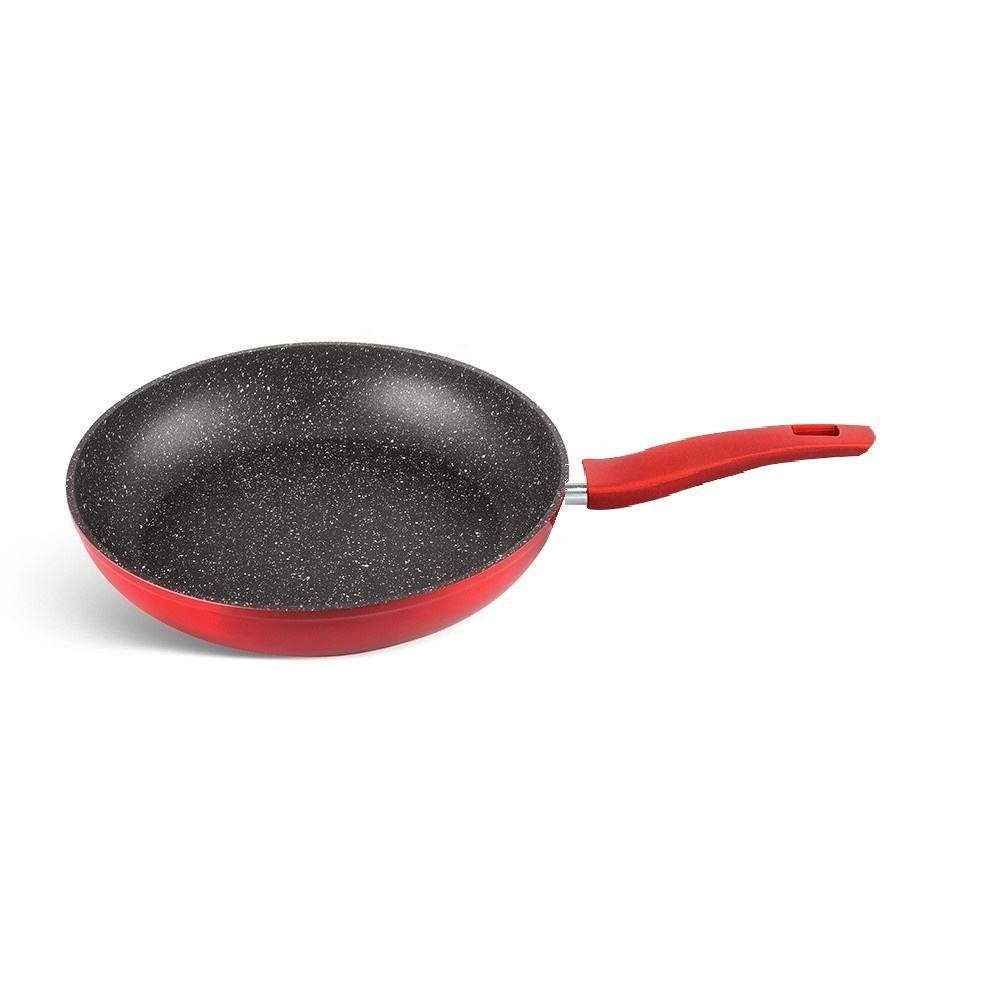 Cheffinger Bratpfanne, Aluminium, mit Marmor-Antihaftbeschichtung, Induktionsgeeignet