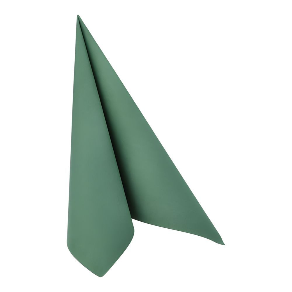 PAPSTAR Papierserviette Servietten ROYAL Collection 1/4-Falz 40 cm x 40 cm dunkelgrün 50 Stk